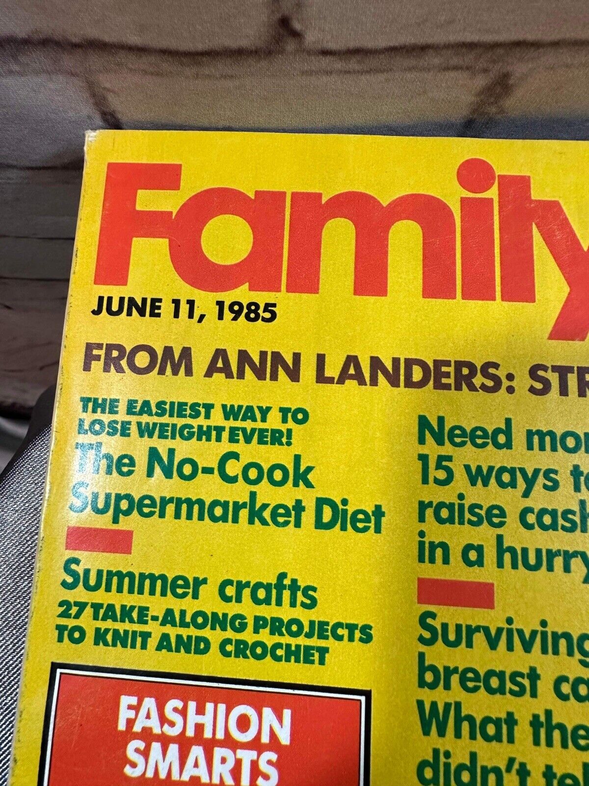 Family Circle magazine lot - Early 1980's lot of 6 - Vintage Back Issue