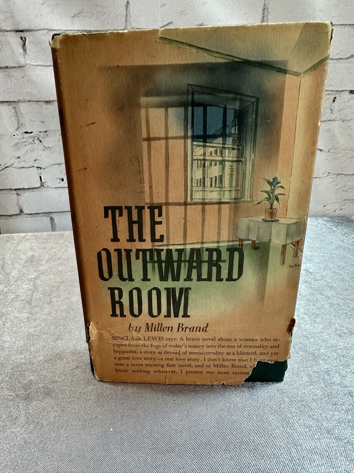1937 The Outward Room by Millen Brand VBKS