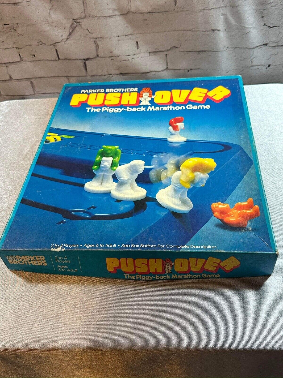 Vintage 1981 'PUSH OVER' Game ~Parker Brothers~Complete! VGM