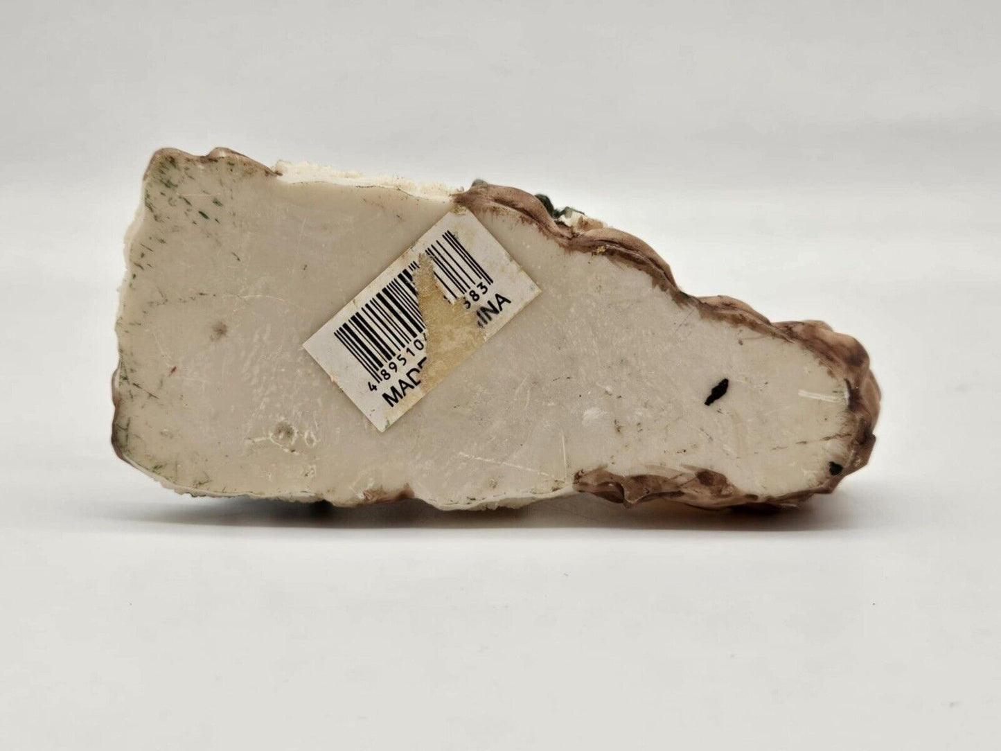 Vintage Santa Sled Snow Reindeer Sack Gifts Christmas Figurine Ornament