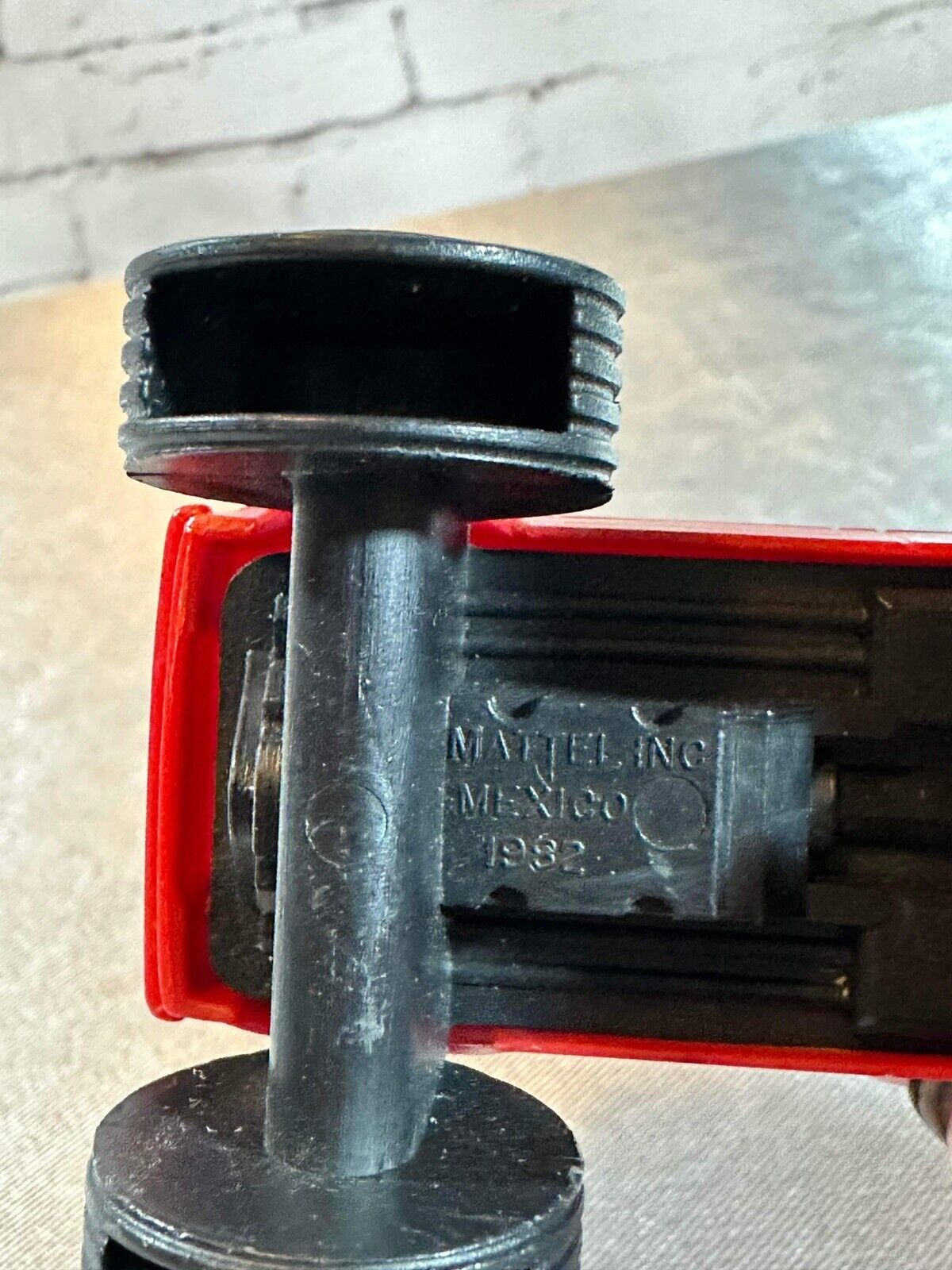 1982 Mattel Made In Mexico Plastic Bronco Truck Red Vintage Toy VTY