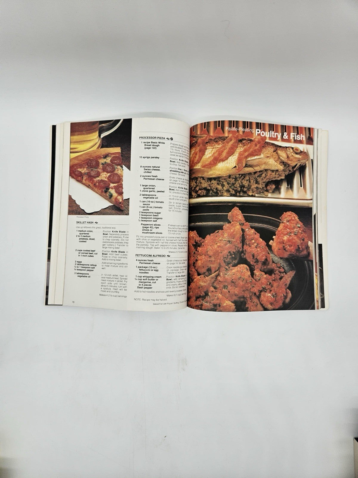 Vintage GE General Electric Cooking with a Food Processor Illustrated Cookbook