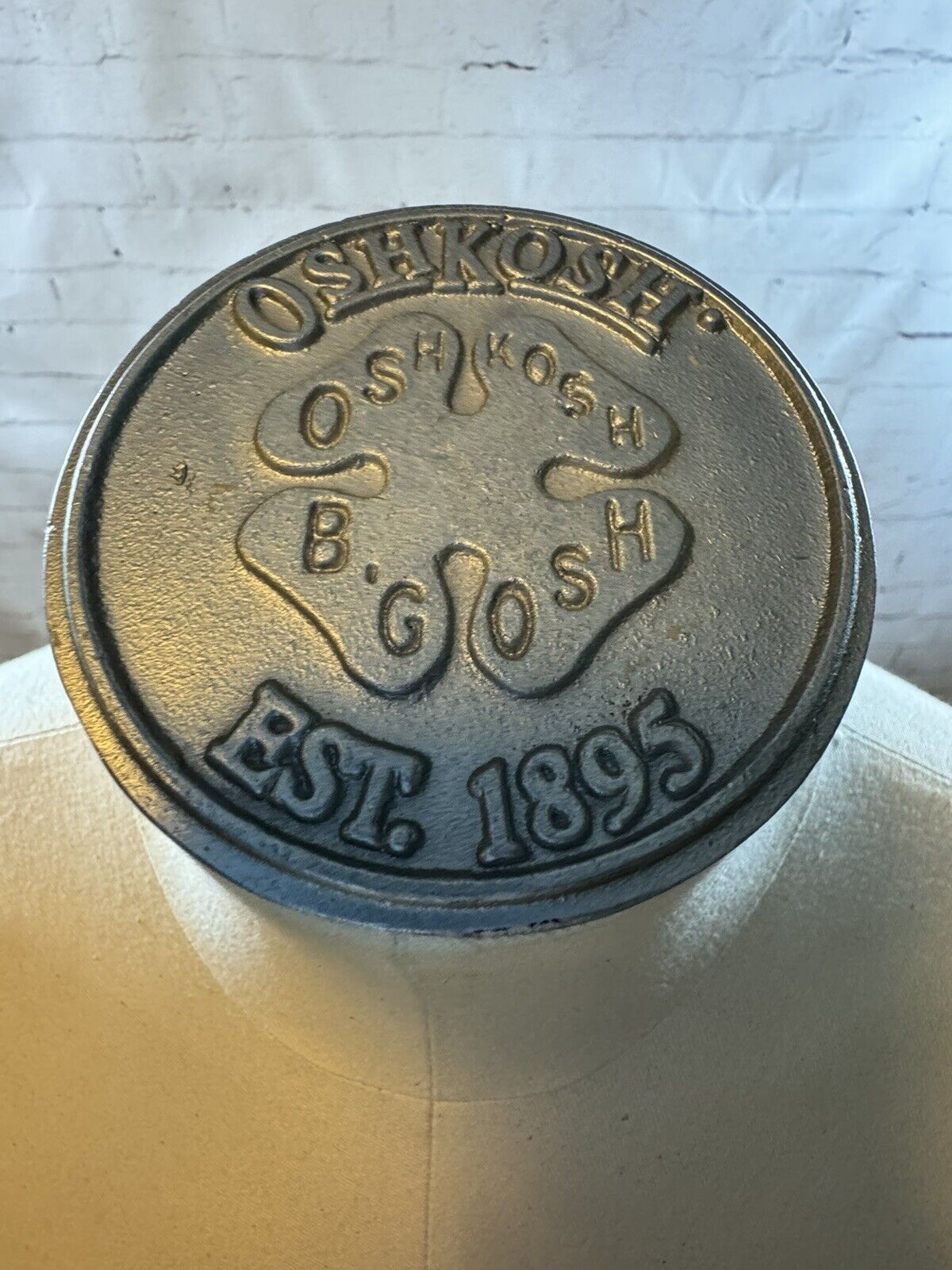 Vintage Oshkosh B’gosh Female Mannequin with Adjustable Roller Base MISC TNO