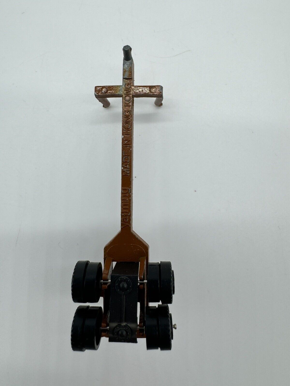 Vintage Yatming 1/64 Diecast Wood Hauler Trailer