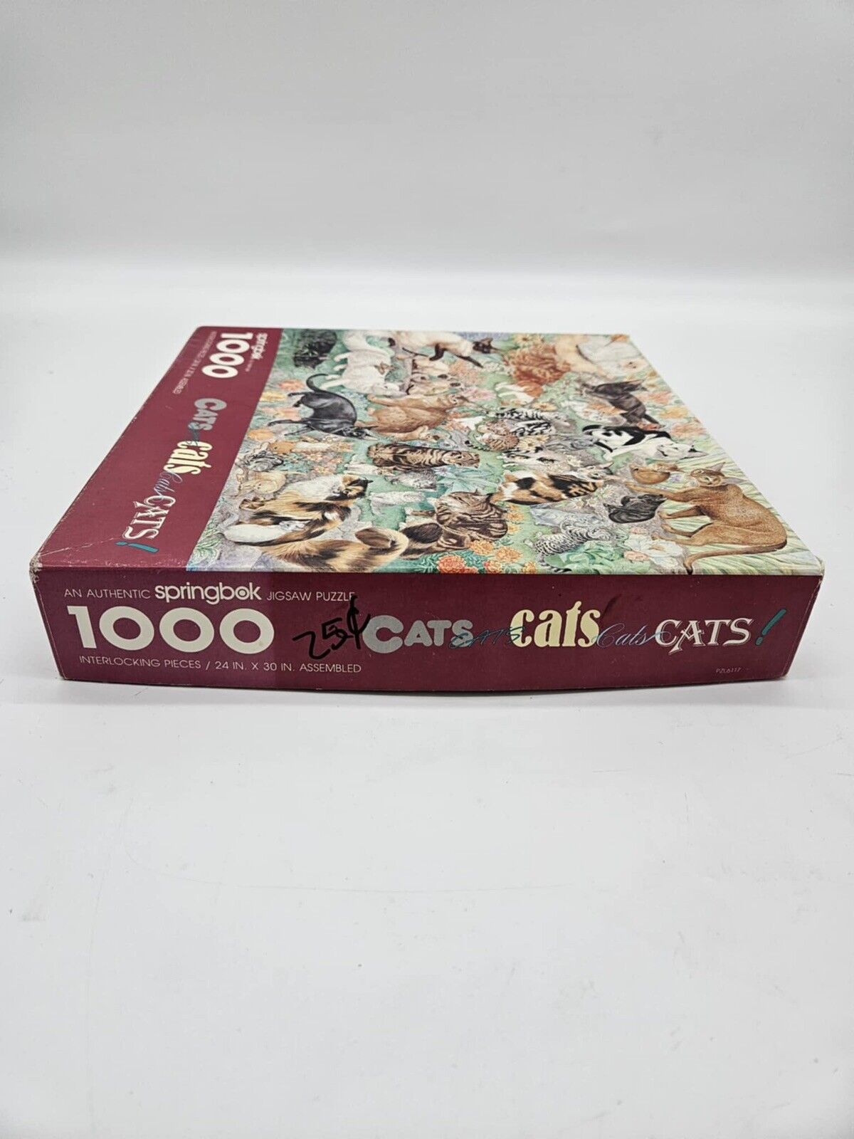 VTG Springbok Cats Cats Cats Cats 1000 Piece Jigsaw Puzzle 24" x 30" PZL6117