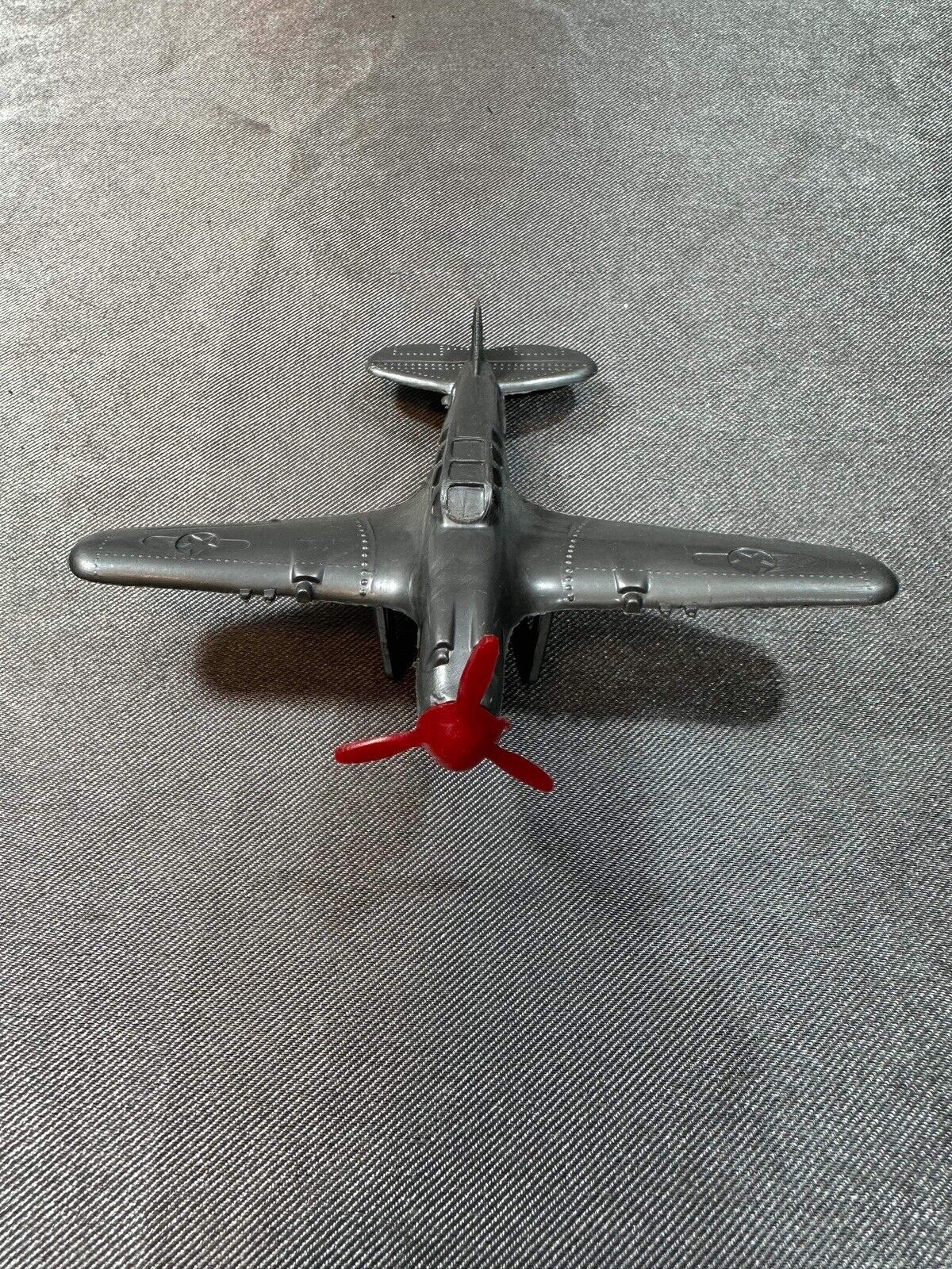 Vintage Plastic Toy Airplane B-26 (?) VTY