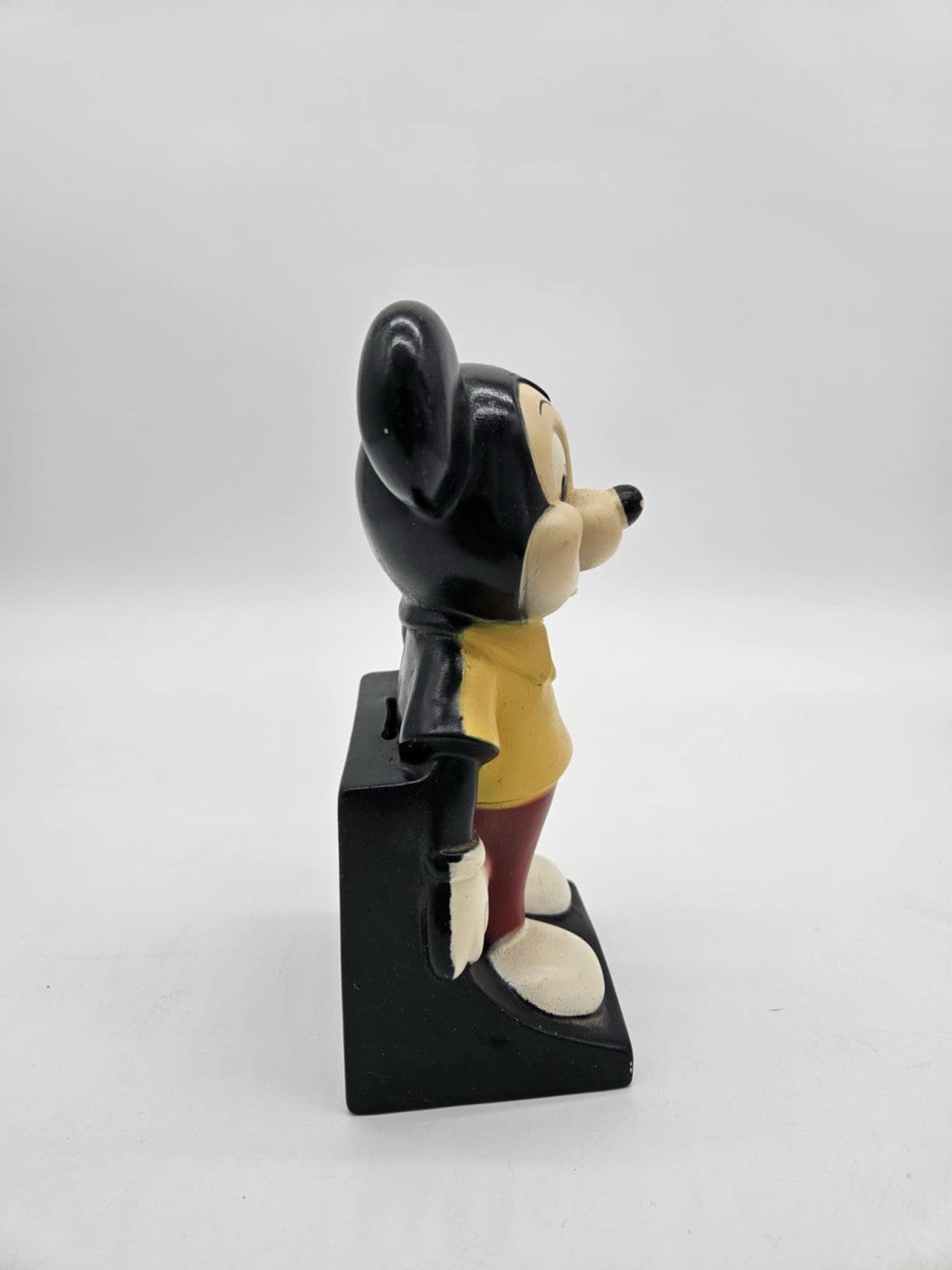 Vintage MICKEY MOUSE Piggy Bank Coin Bank Walt Disney Prod. Play Pal Plastics