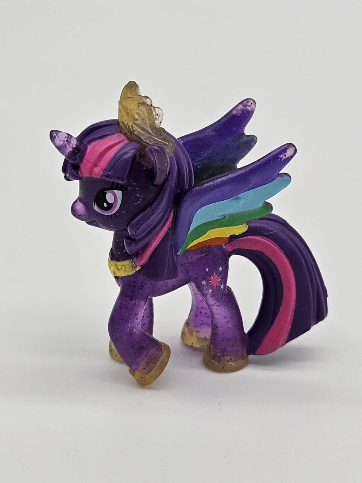 My Little Pony Princess Twlight Sparkle Translucent Glitter Mini Figure 2"