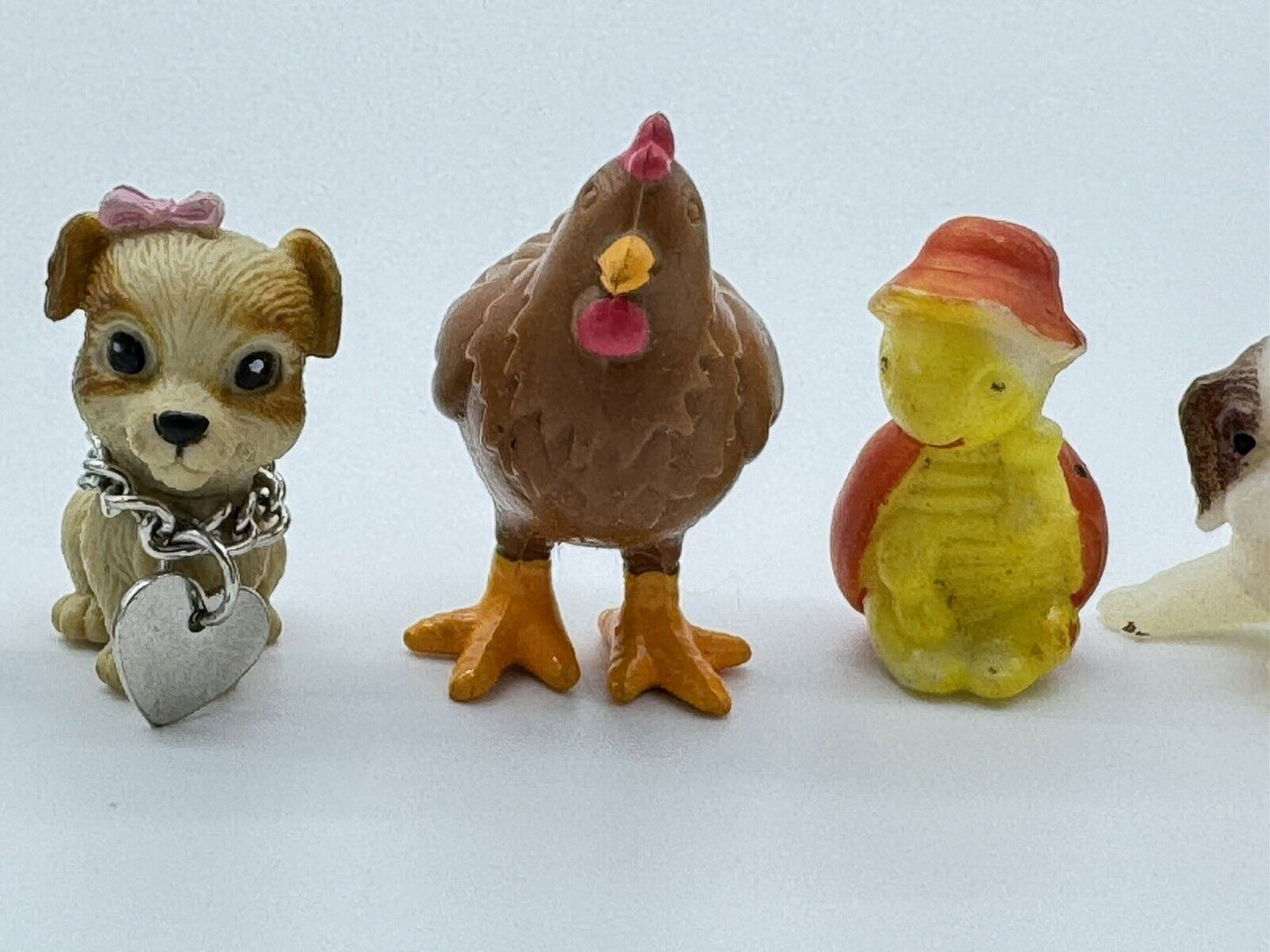 13 Count of MINI Animal Figurines, Collectible Toys Shelf Window Desk Diorama 