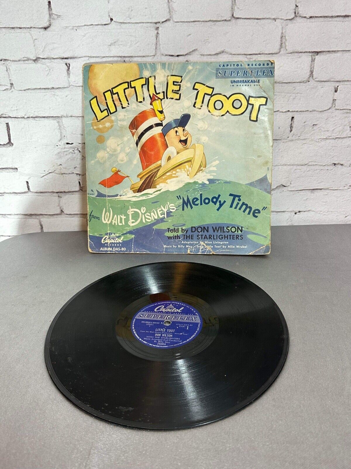 Little Toot - Walt Disney’s “Melody Time” Vinyl Record