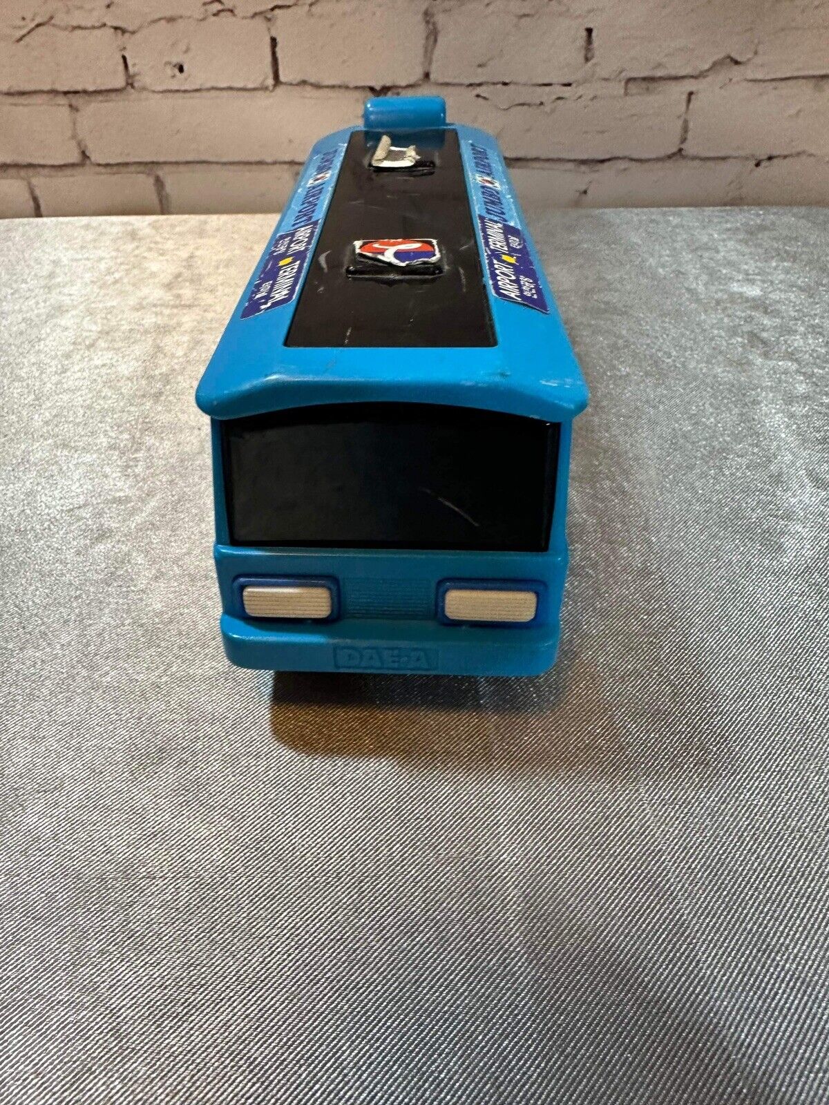 Vintage Korean Jumbo Air Airport Toy Bus VCTY