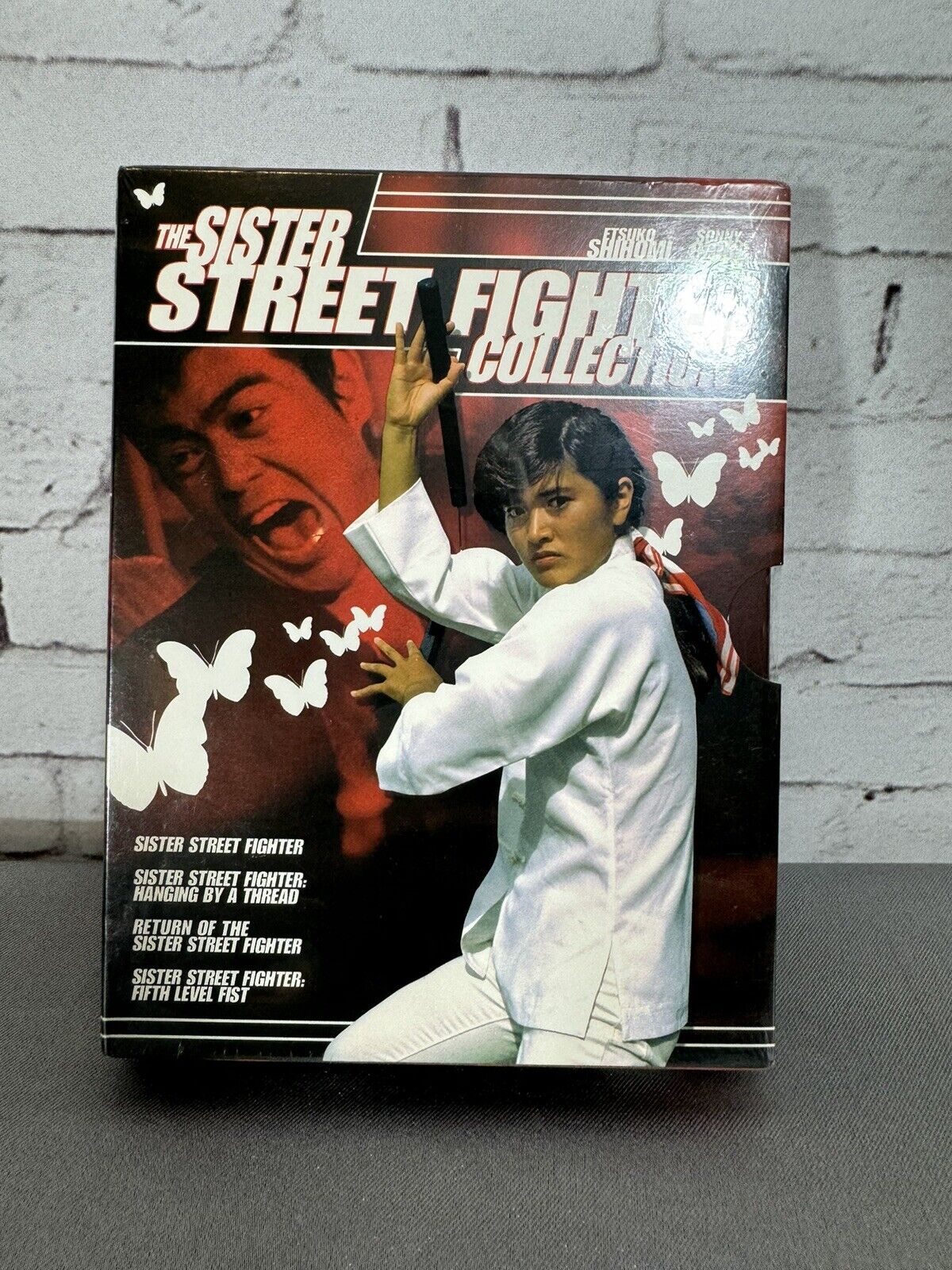 Sister Street Fighter Collection DVD Set Etsuko Shihomi Sonny Chiba NIP MISC