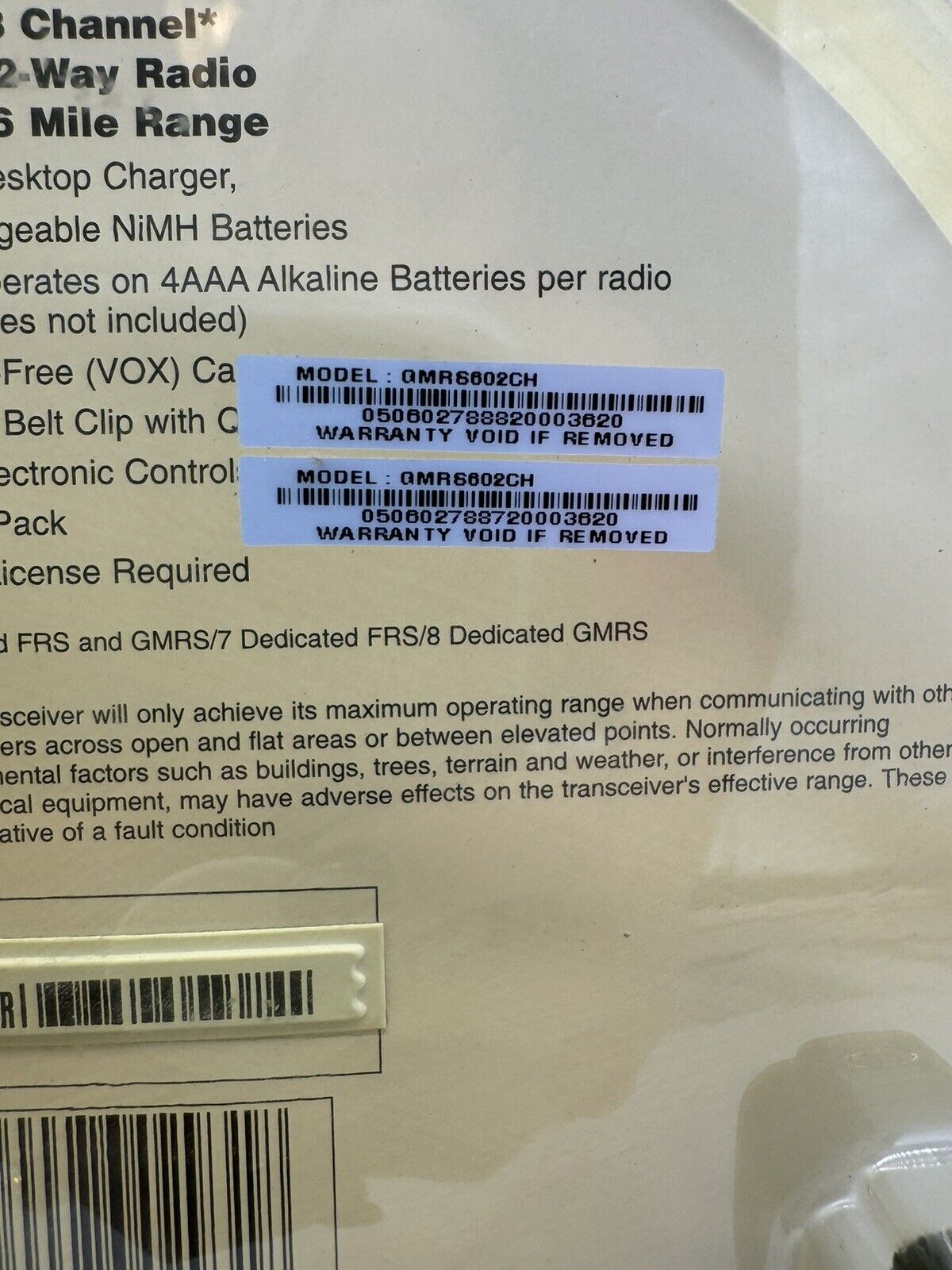 Audiovox Keep in Touch GMRS 2 Way Radio Twin Pack 6 Mile Radius