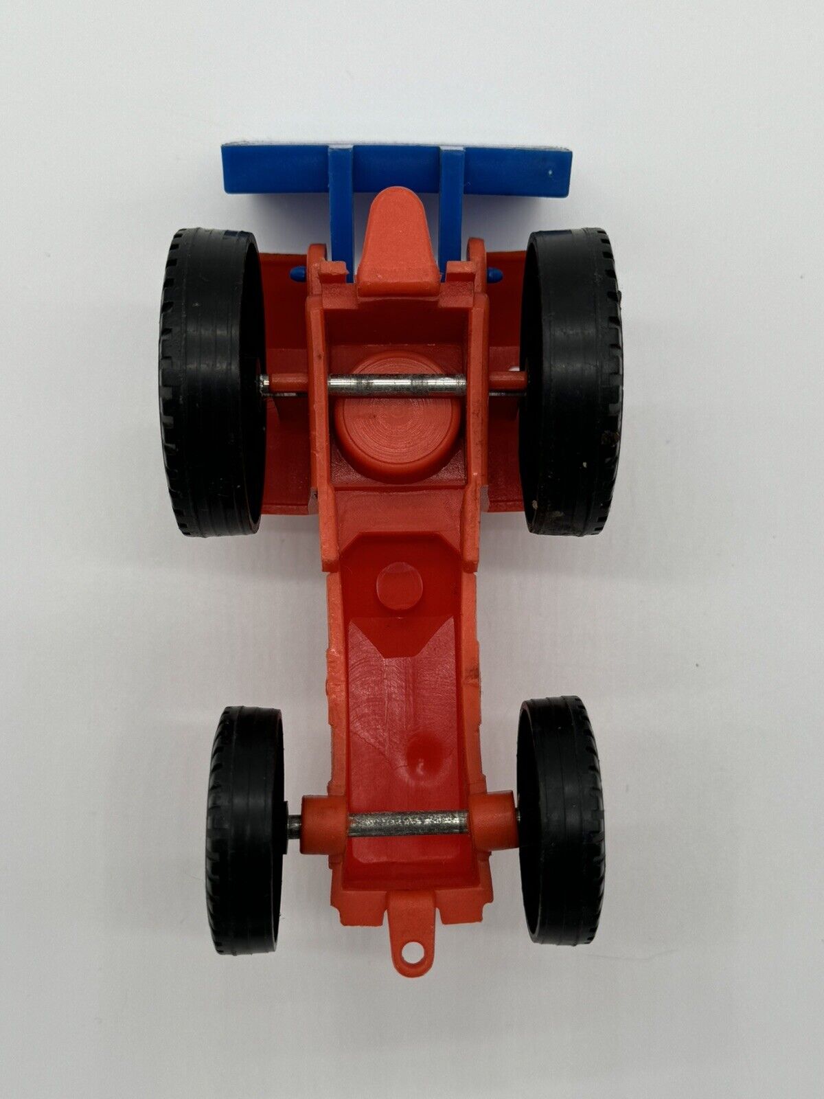 Barneleker Plastic Red Tractor Vintage Norway Toy