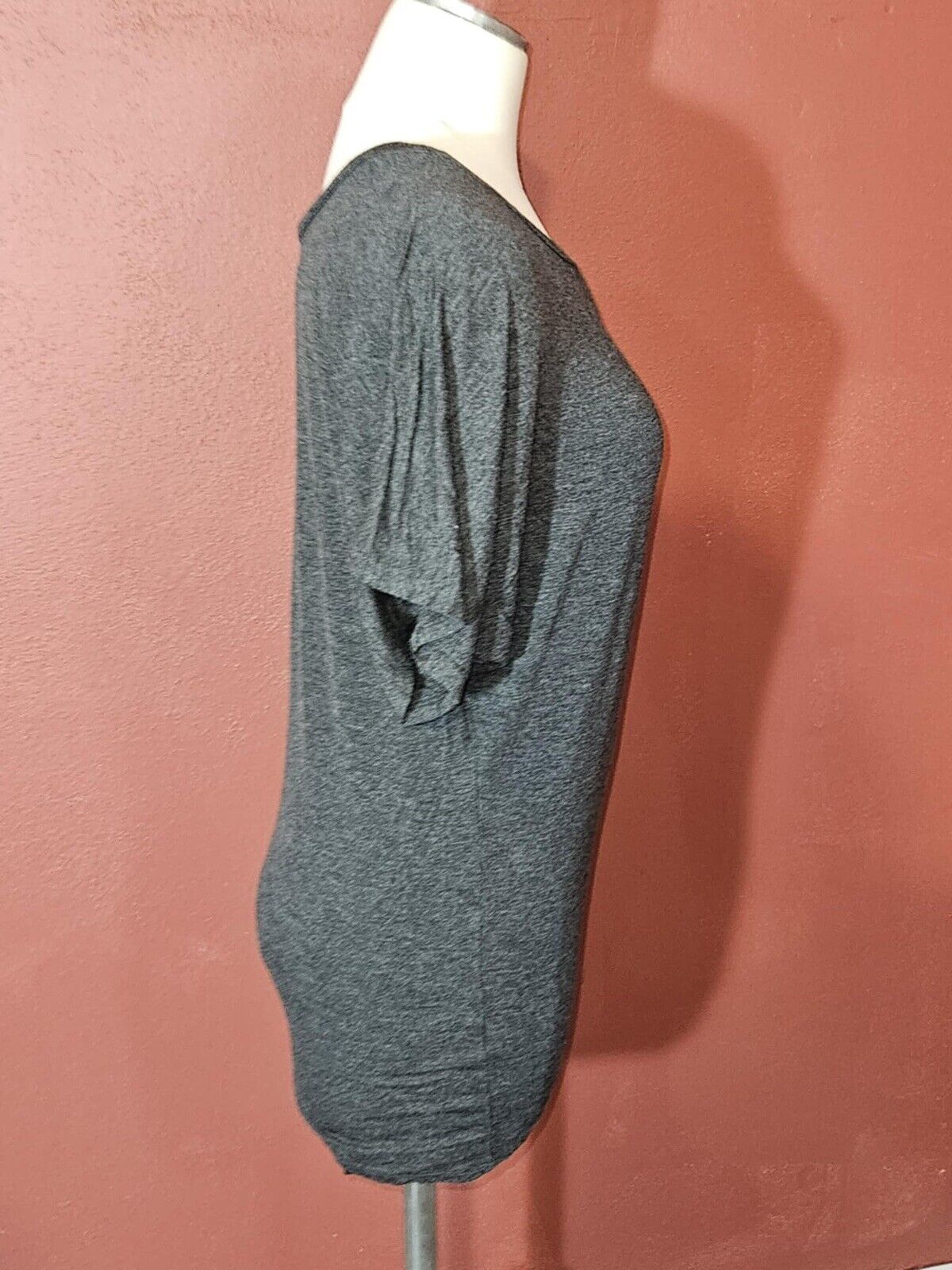Free To Live Women’s Lightweight Short Sleeve Waistline Tunic Size S WCLTH