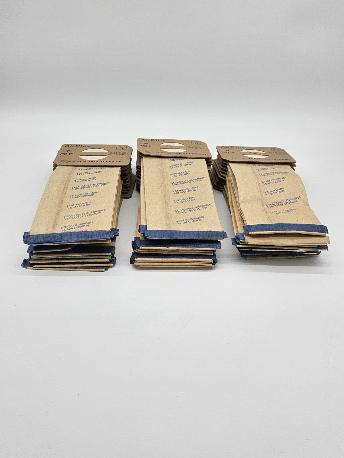 Lot of Style U Bags for Electrolux Upright Vacuum Cleaner # 138FPC