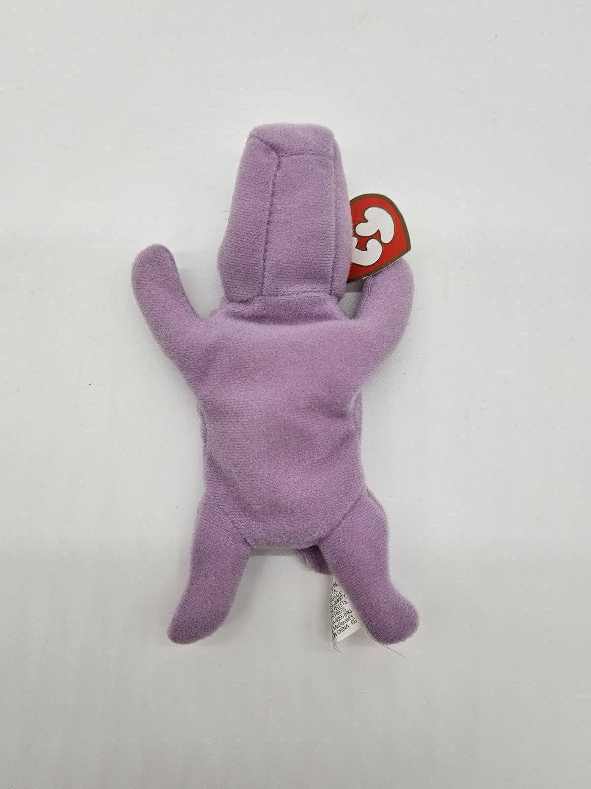 Ty Beanie Baby Happy the Hippopotamus - Lavender