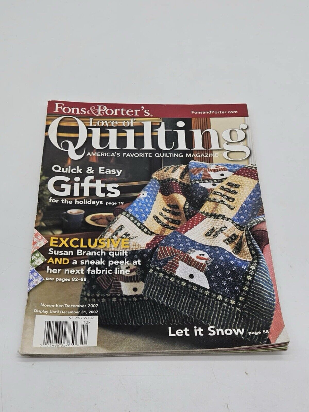 Lot of 26 ~ Fons & Porters ~ Love of Quilting Magazines