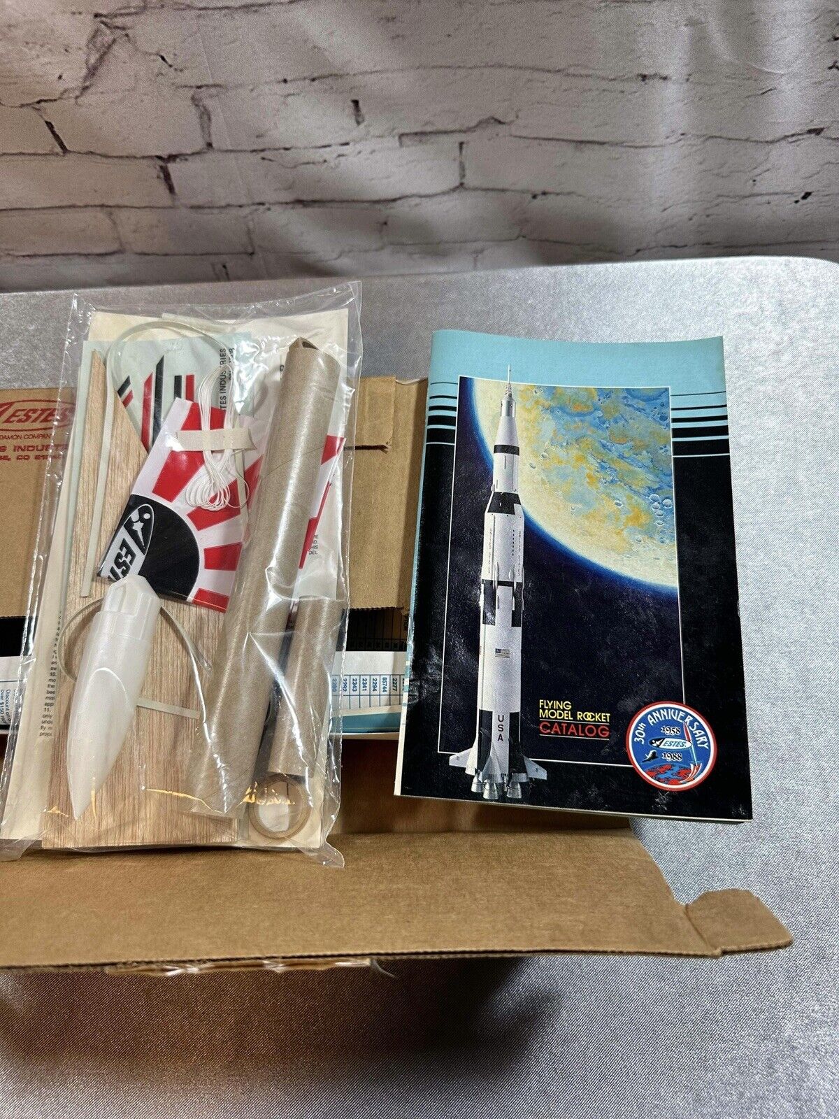 1980s Estes Rocketry Alpha Flying Rocket Model *NEW IN BOX* Vintage Kits