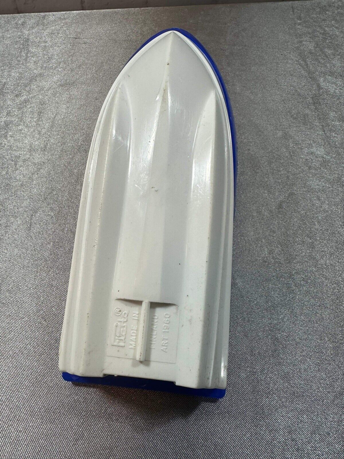 Vintage USA Made American Plasto Toys Boat - 9" - VTY 004