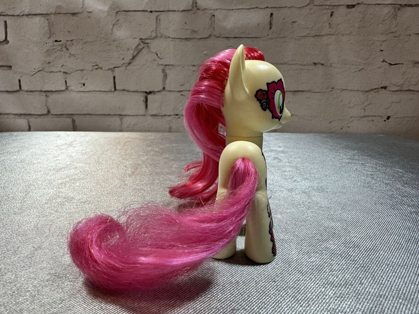 My Little Pony 2015 Roseluck 3" Brushable Ponymania Friendship Blossom Loose