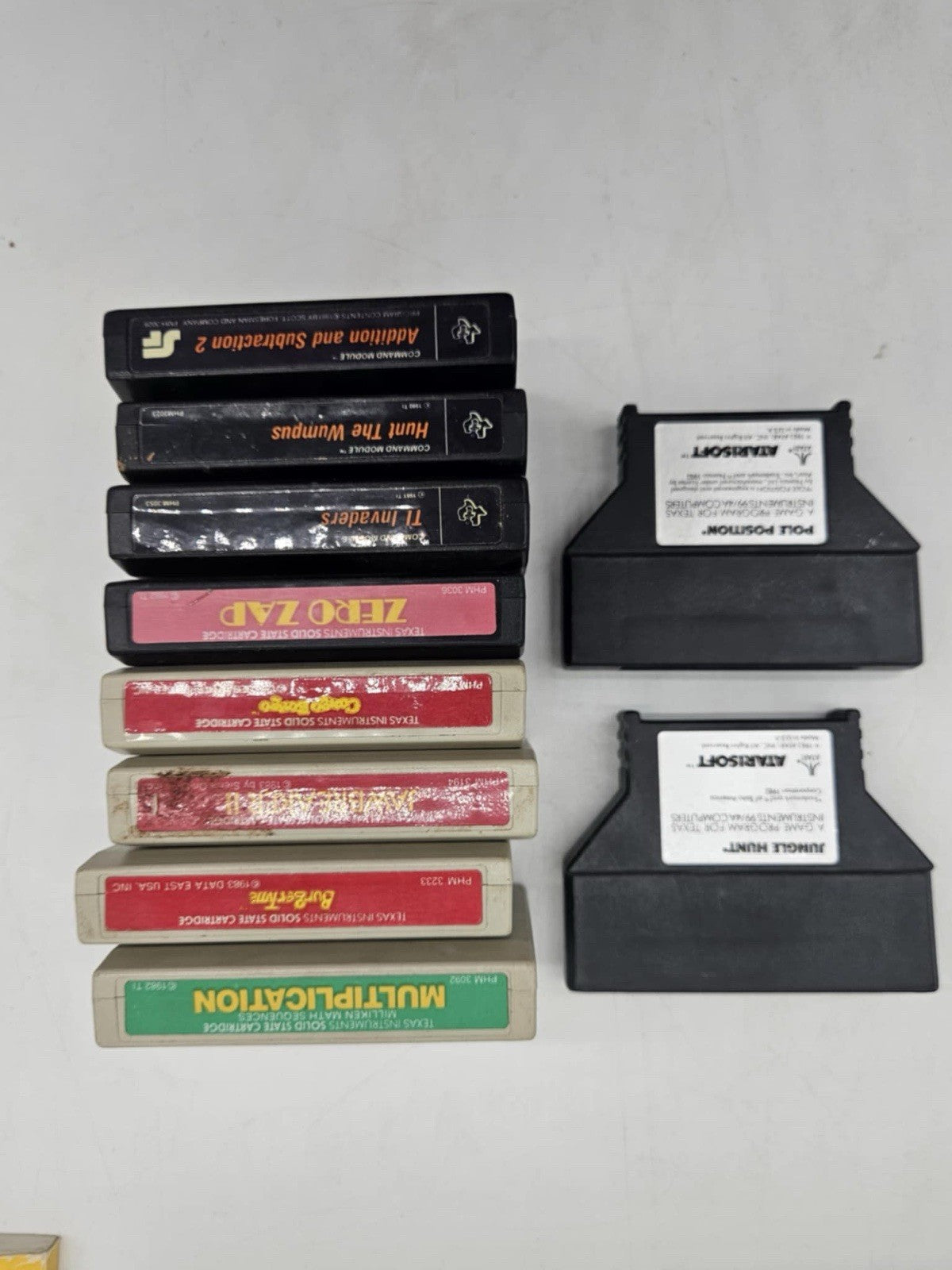 Vintage Texas Instruments TI99/4A Home Computer Original Manuals & 10 Games