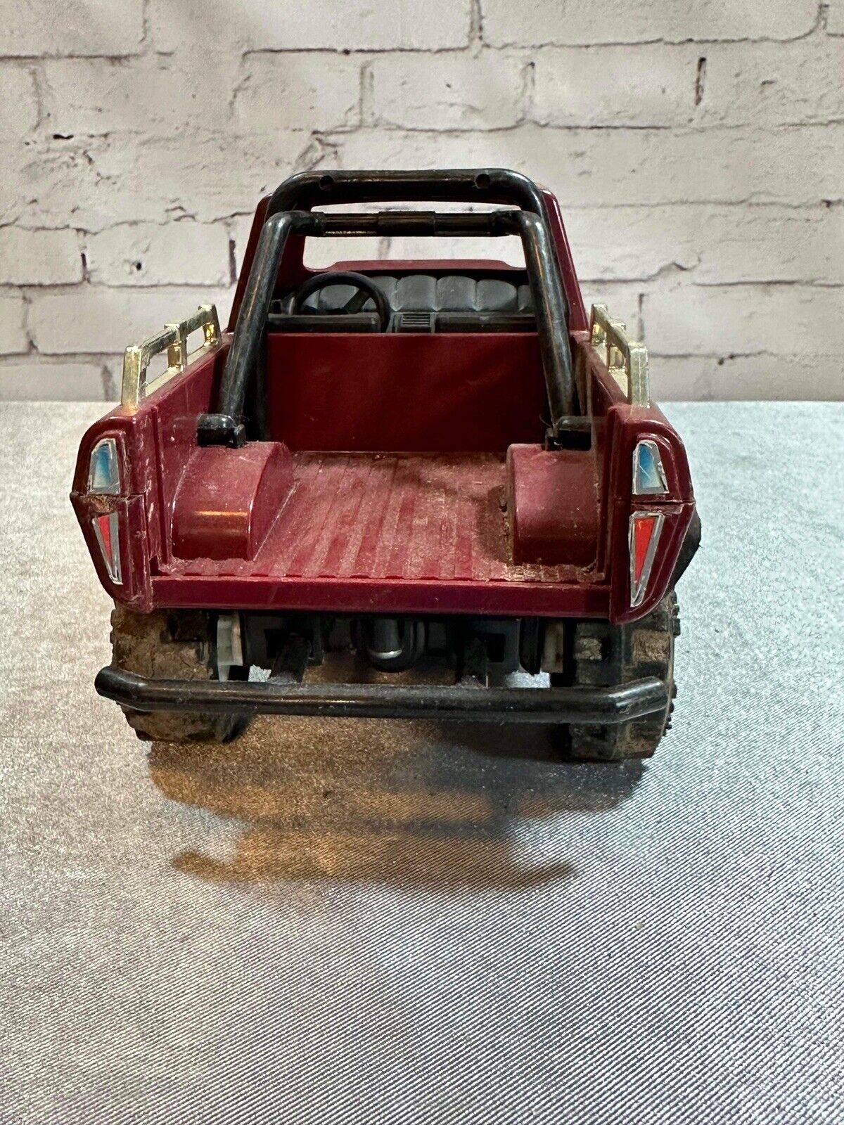 Trail Boss 4x4 truck with roll bar and lights 1983 Fisher Price 10 inch VTY