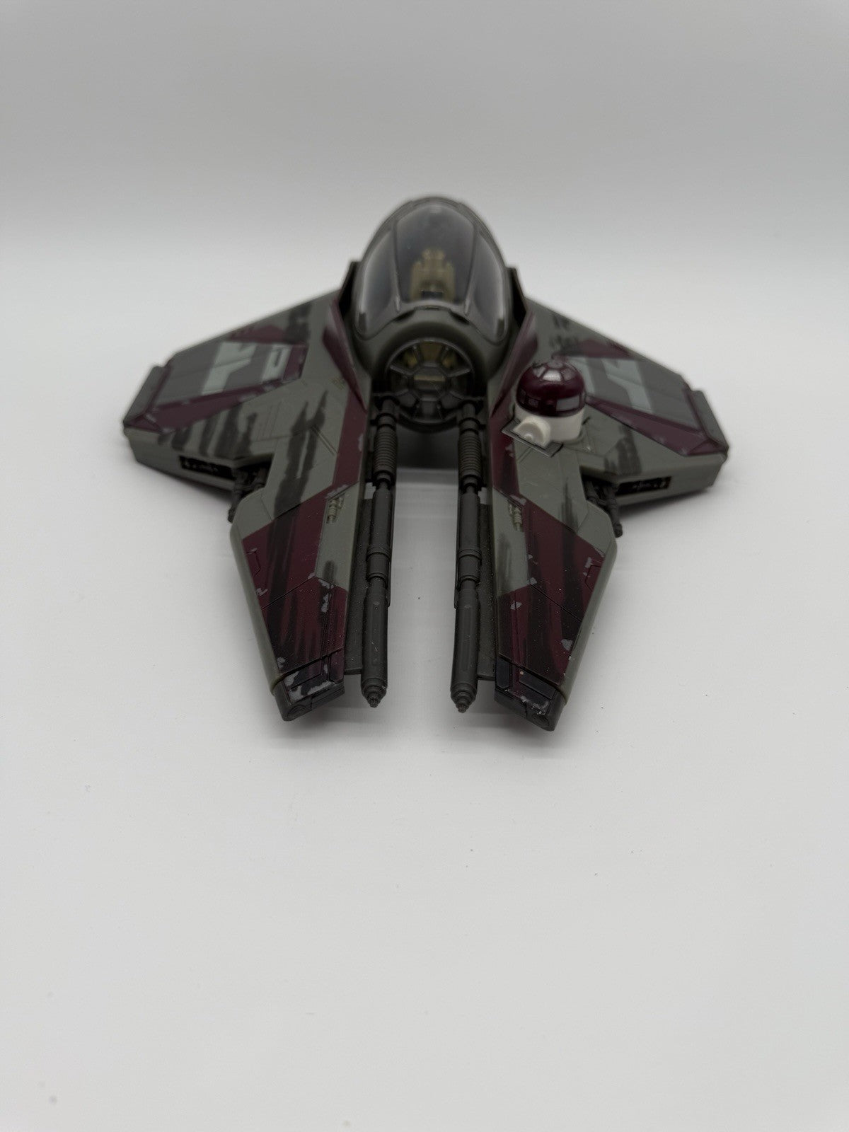 Star Wars Obi-Wan Kenobi Jedi Starfighter Ship Saga Collection 2004 Hasbro C17