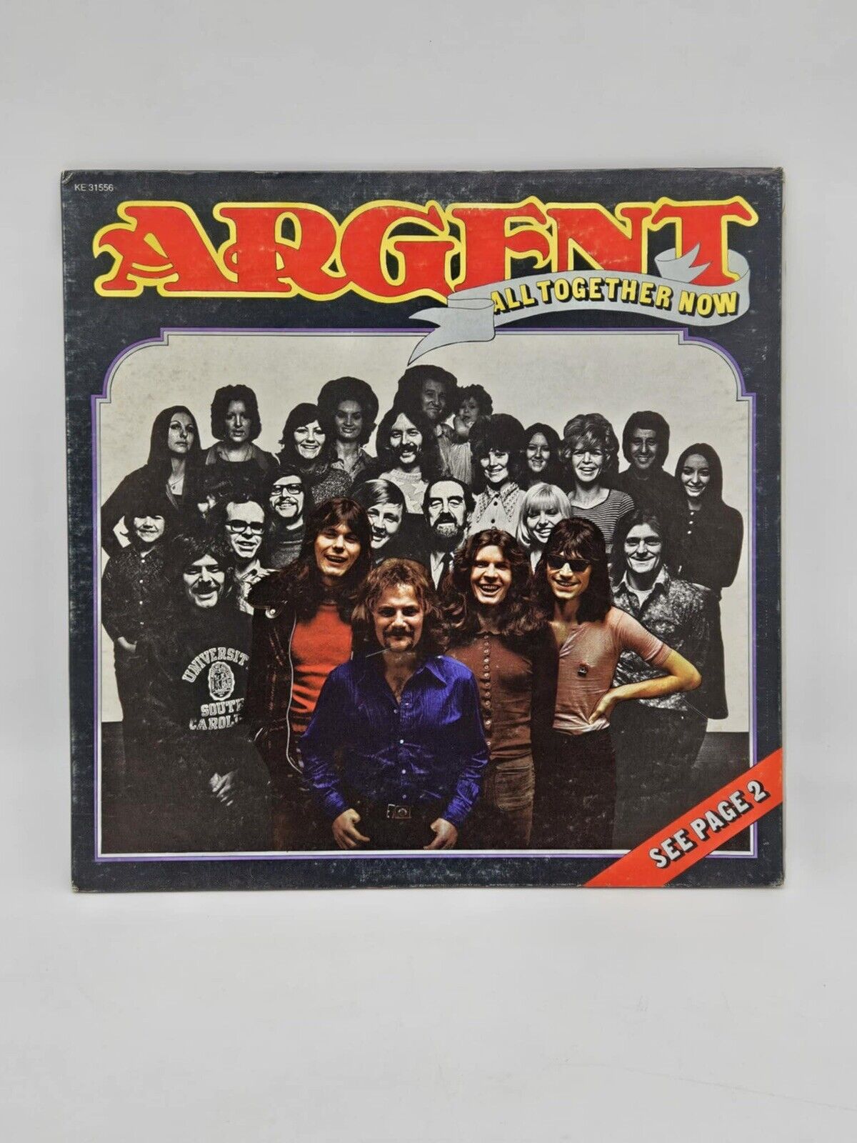 Argent – All Together Now - 1972 Epic #KE 31556 Classic Rock Vinyl LP