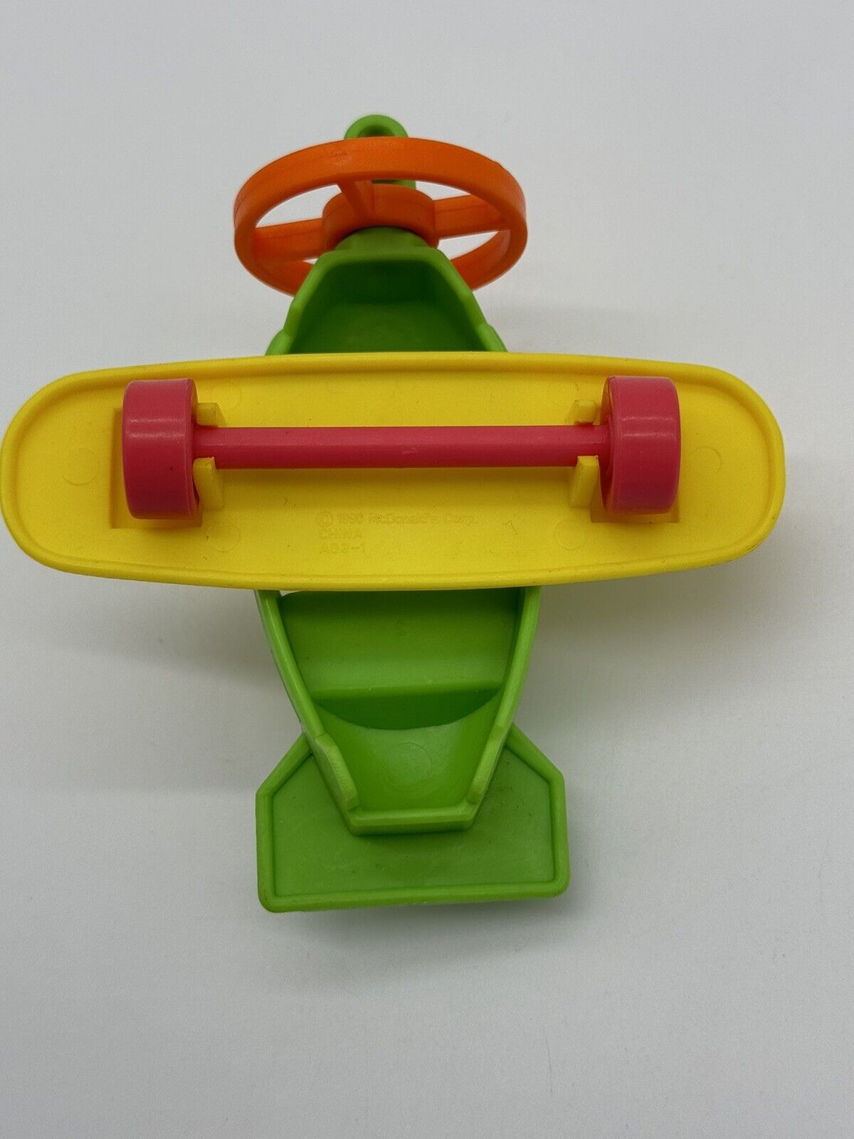 1990 McDonald's Happy Meal Birdie the Early Bird Airplane only Toy VTY 006