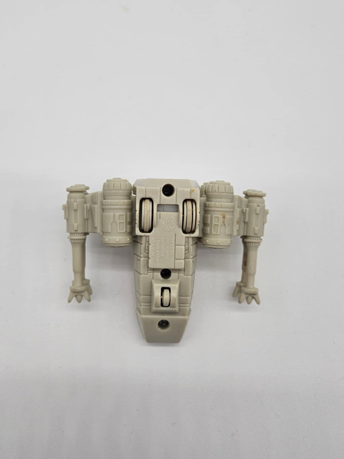 Vintage Star Wars 2005 Burger King Toy Wing Fighter Vehicle Collectible Toy Pull