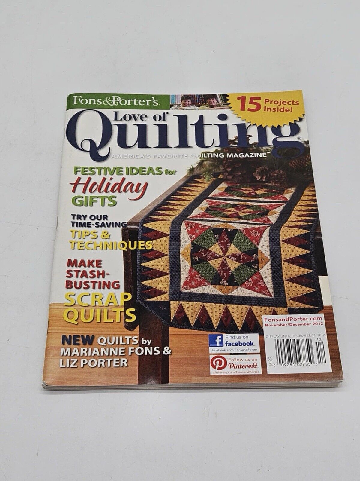Lot of 26 ~ Fons & Porters ~ Love of Quilting Magazines