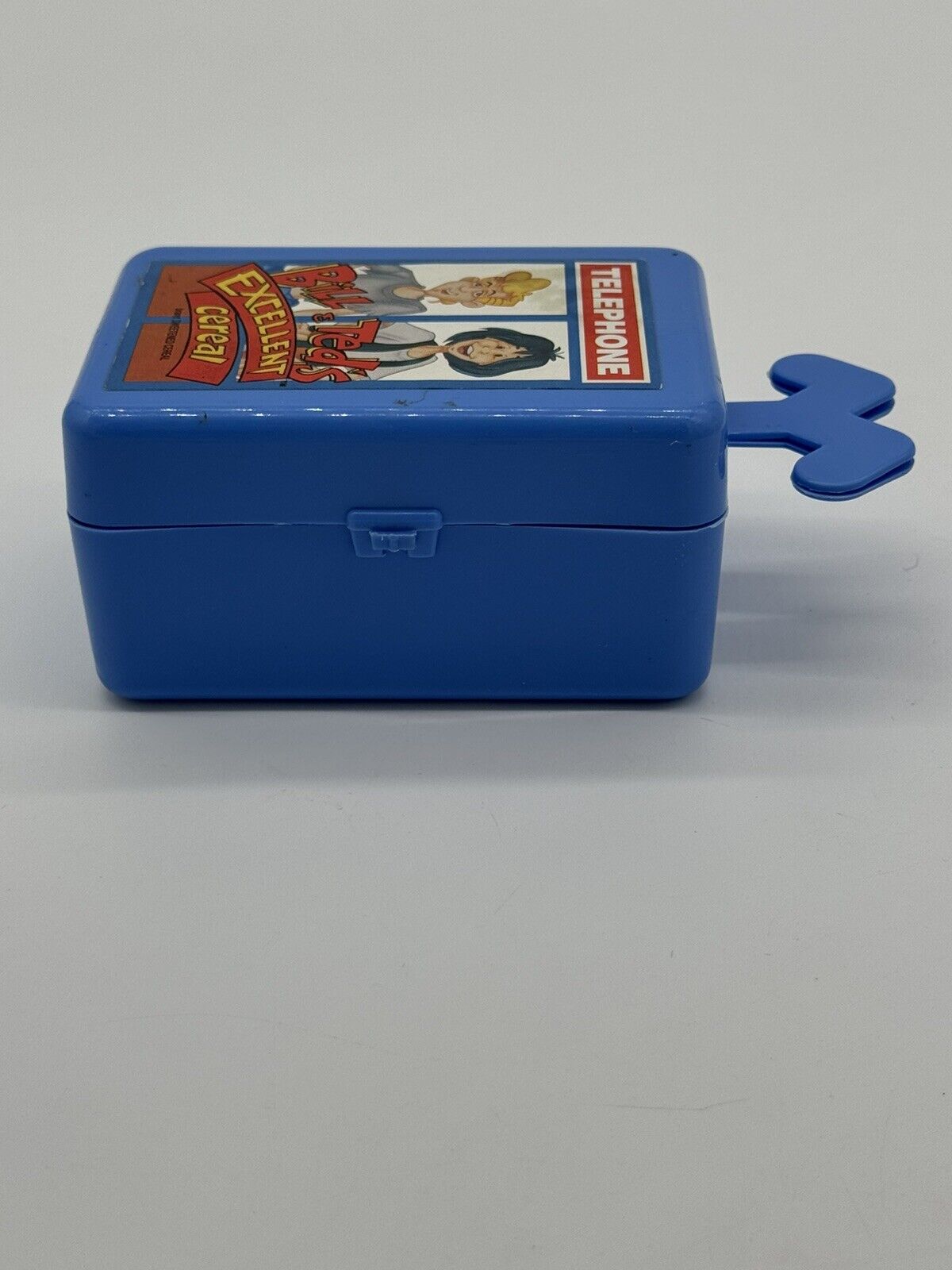 Bill & Ted's Excellent Cereal Phone booth box promo vintage 1991 VTY 005