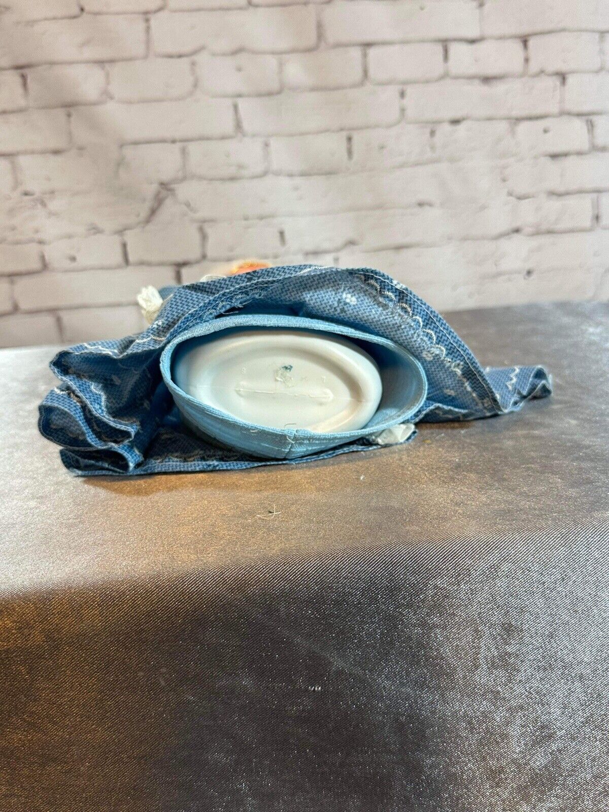 Vintage Granny Doll Hand Crafted SOAP DETERGENT BOTTLE Door Stop TNO QCC