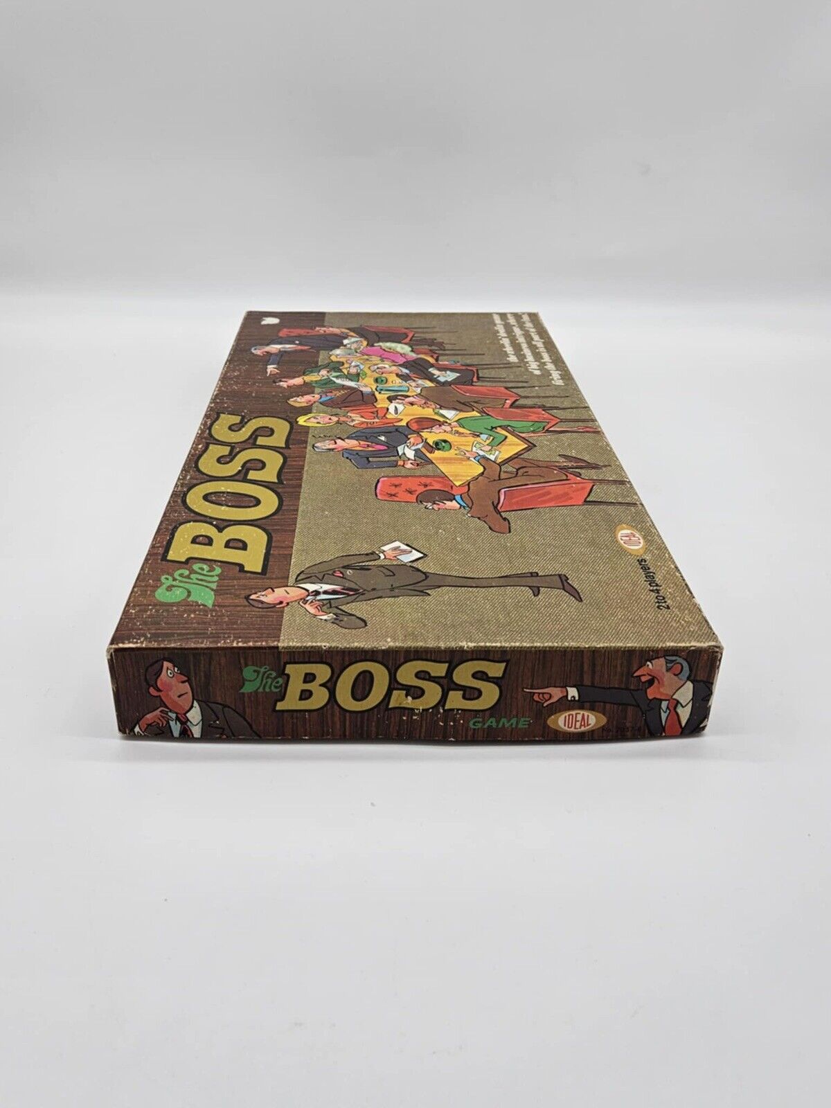 Vintage Ideal The Boss Game 1972 Family Fun Board Game COMPLETE - VGM