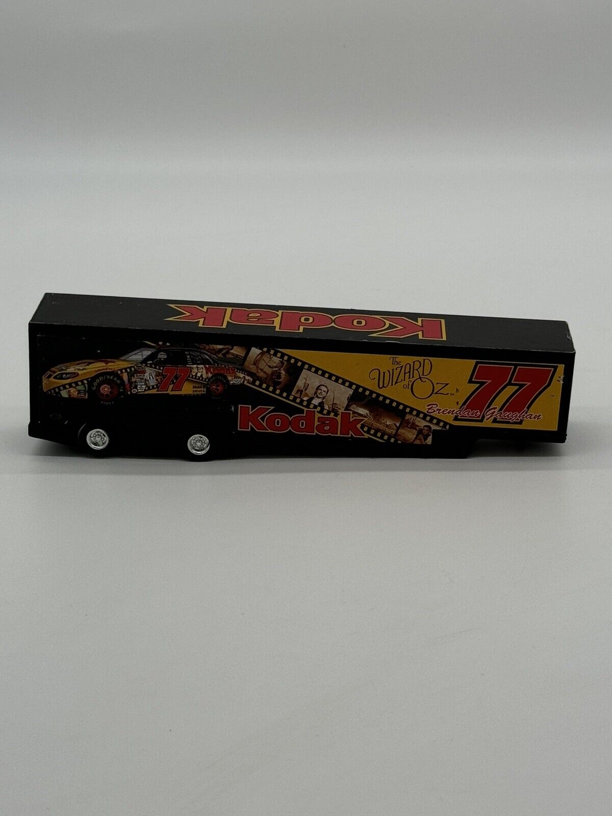 Vintage Wizard of Oz 77 Car Hailer Trailer Rig NASCAR Brendan Ganghan VCTY