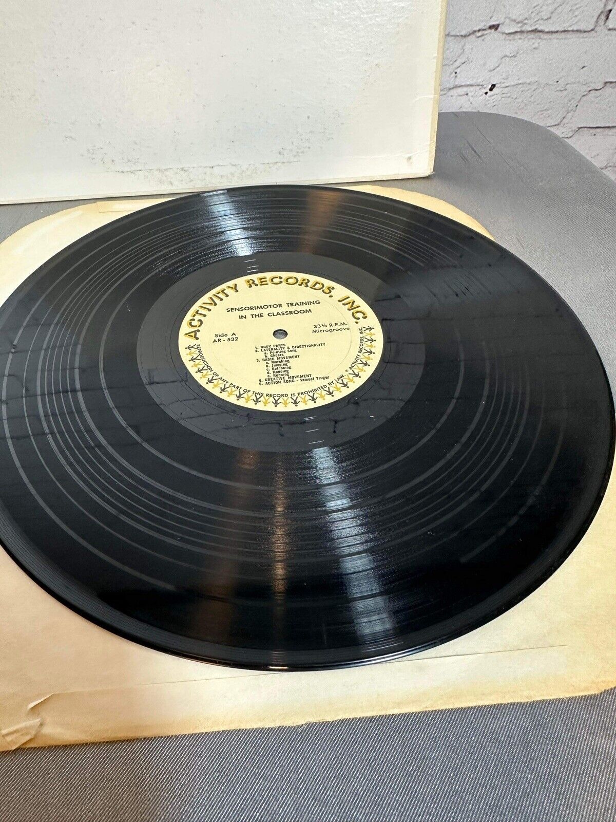 Sensorimotor Training In The Classroom (Vinyl, 1971)Educational Activities Good+