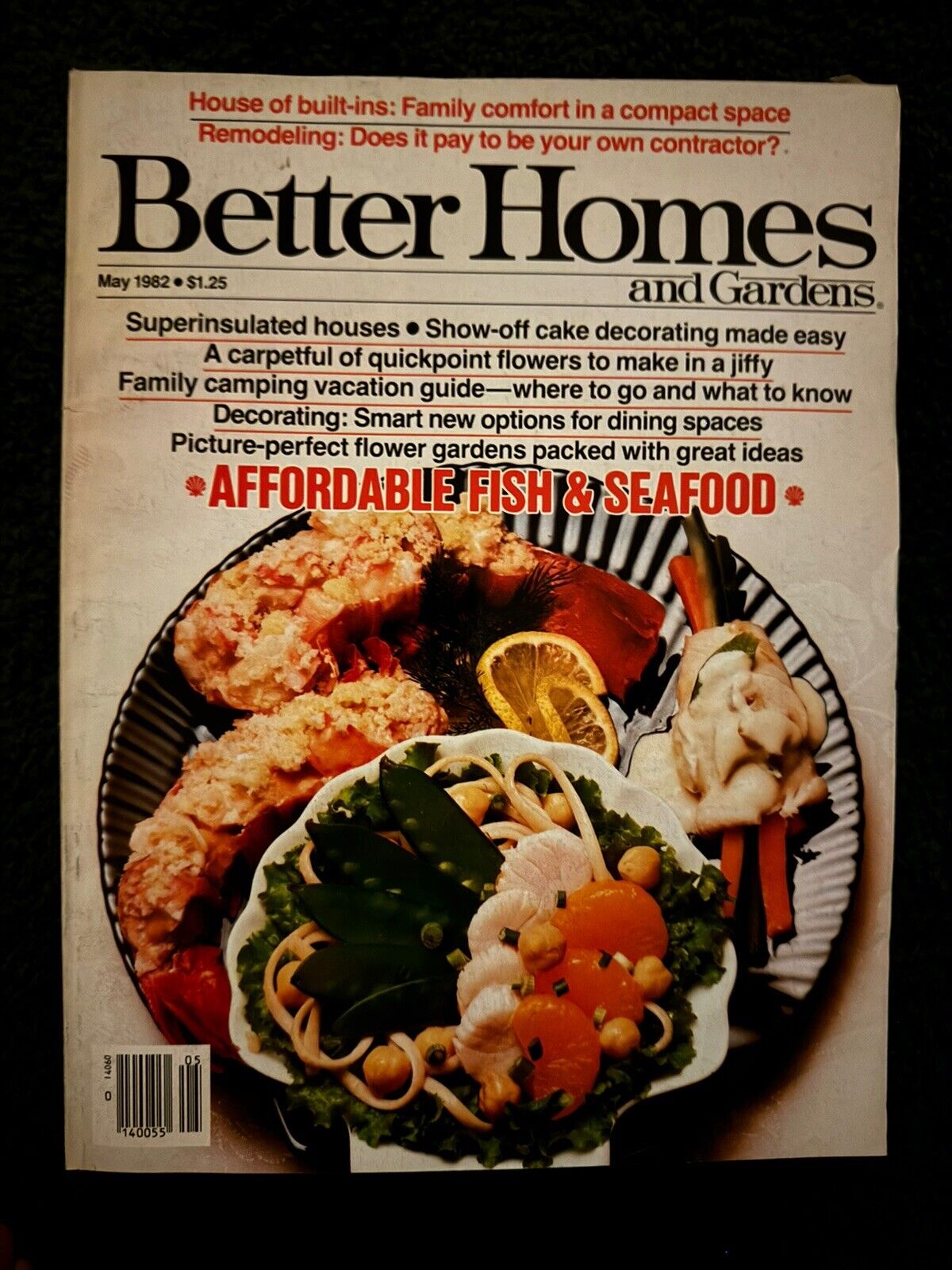 Vintage 1980's Better Homes and Gardens Magazines Lot of 9 Recipes - Adverising