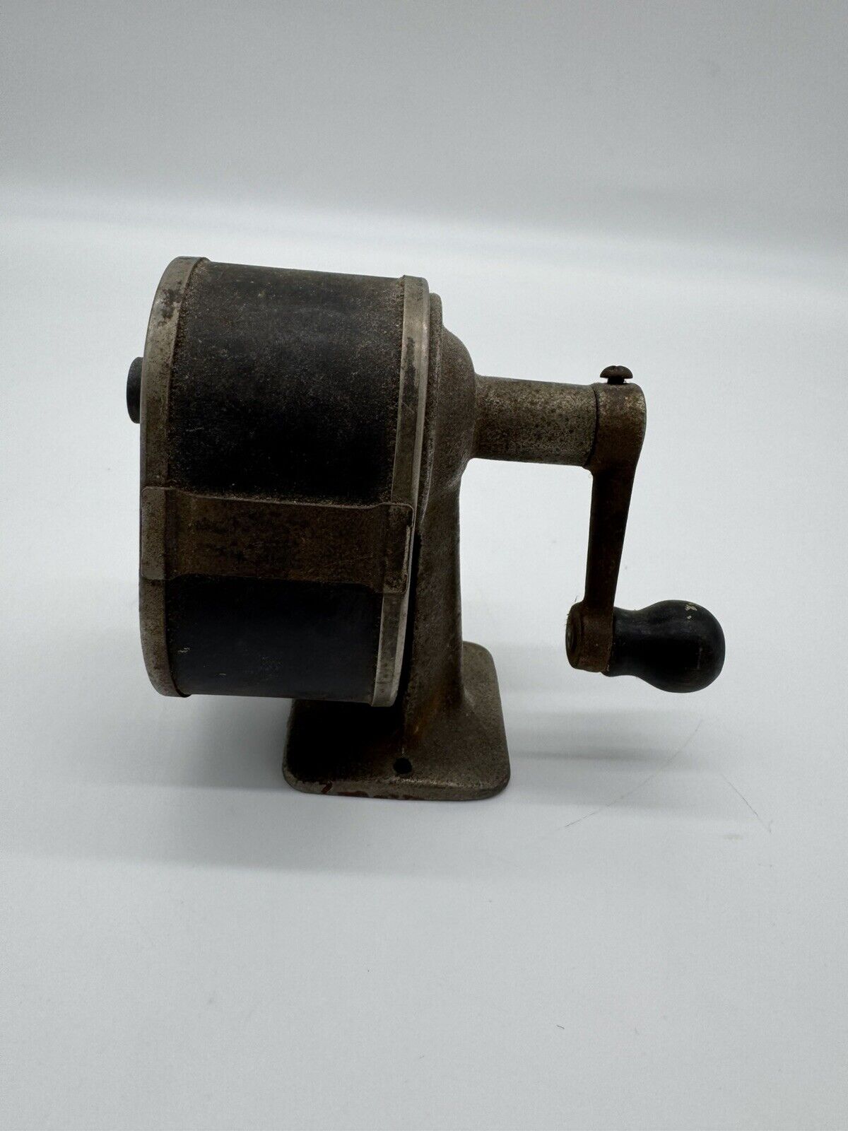 Antique Vintage 1 Hole Automatic Pencil Sharpener  Wall Or Desk Mount