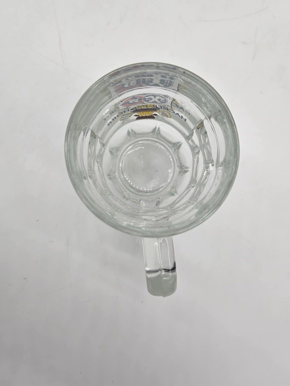 Vintage OLD STYLE Heilemans Pure Genuine Heavy Glass Beer Mug