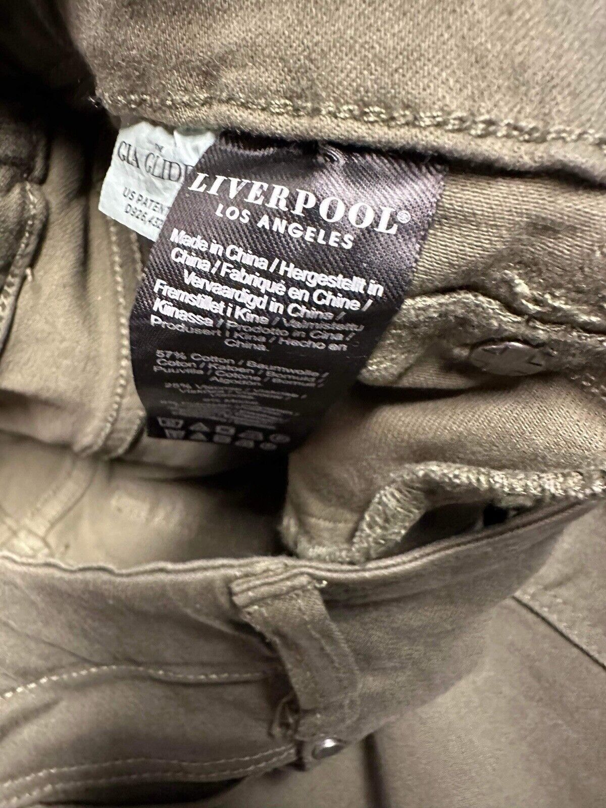 SZ 6 Women's Liverpool Los Angeles Sage Knit Jeans Stretch Comfort WCLTH