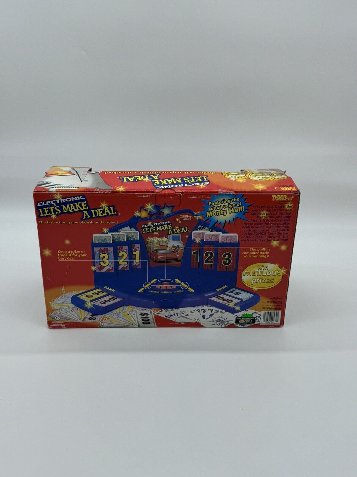 1998 Tiger Electronic Let's Make a Deal Game, Sealed NIB, Orig. Monte Hall Voice