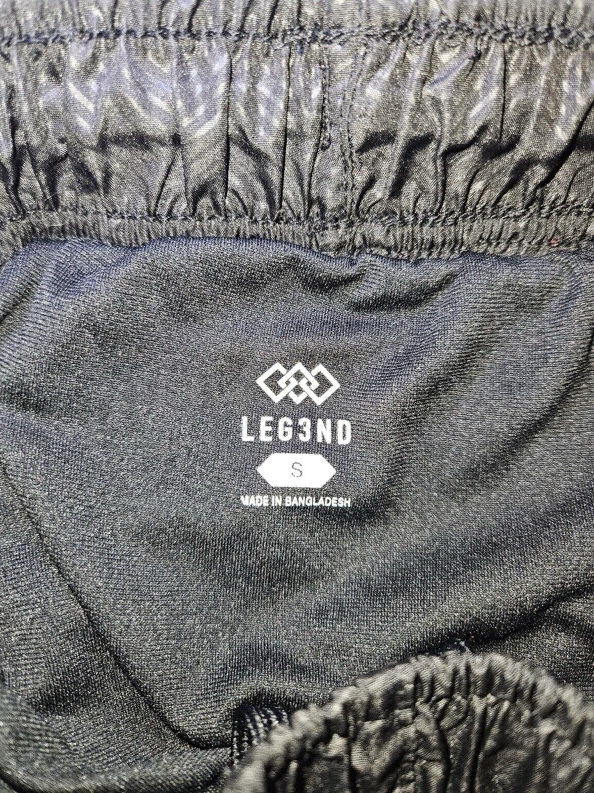 Legend Active Shorts Womens Small Black Elastic Waist Athletic Running Gym 26x4