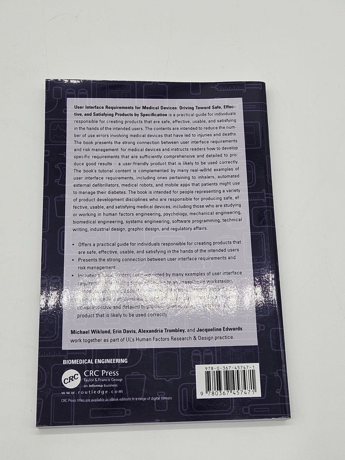 User Interface Requirements for Medical Devices : Driving Toward Safe,...