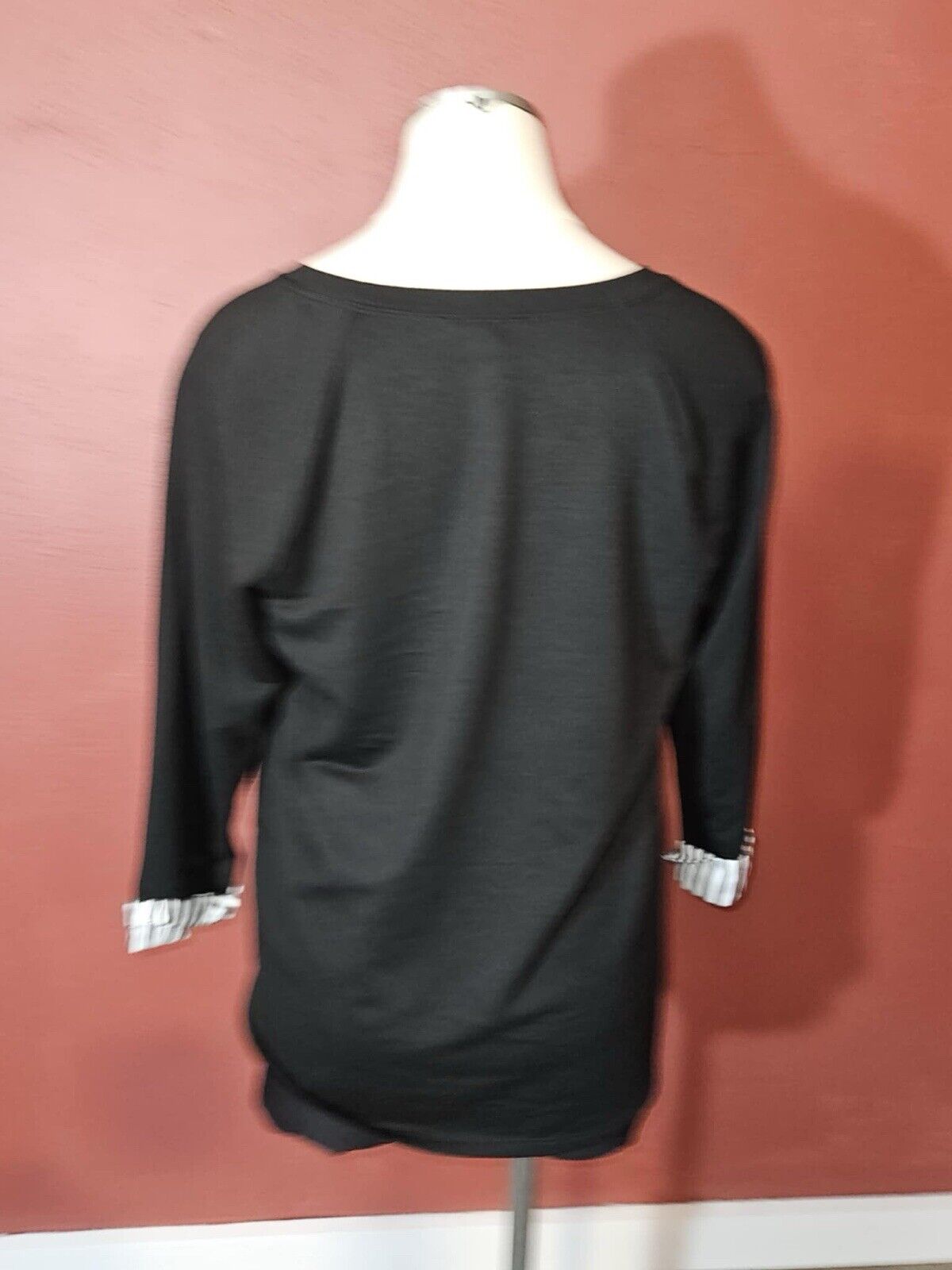 ALYX Womens Black and White Tunic Top Size Medium