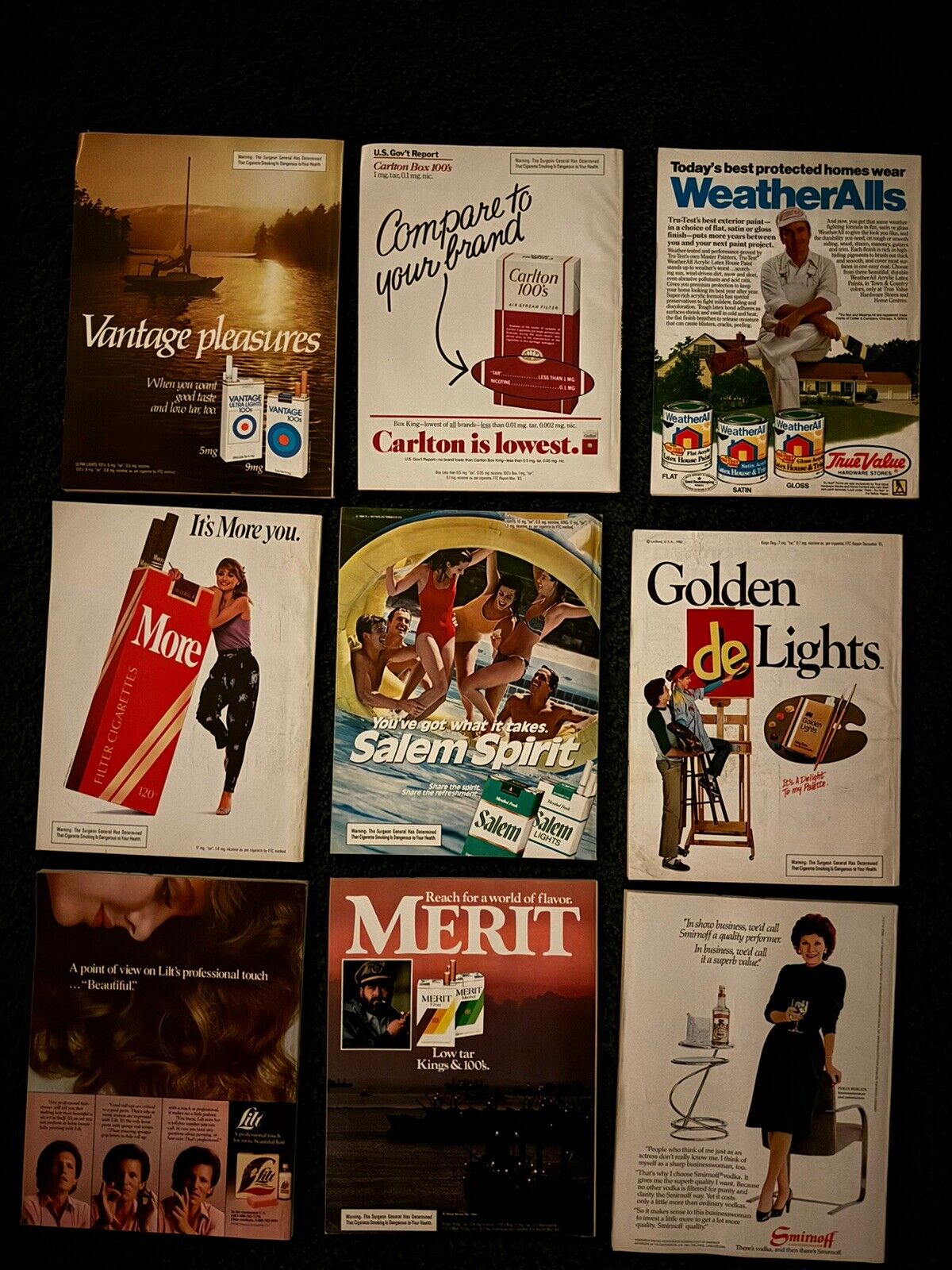 Family Circle magazine lot - Early 1980's lot of 9 - Vintage Back Issue