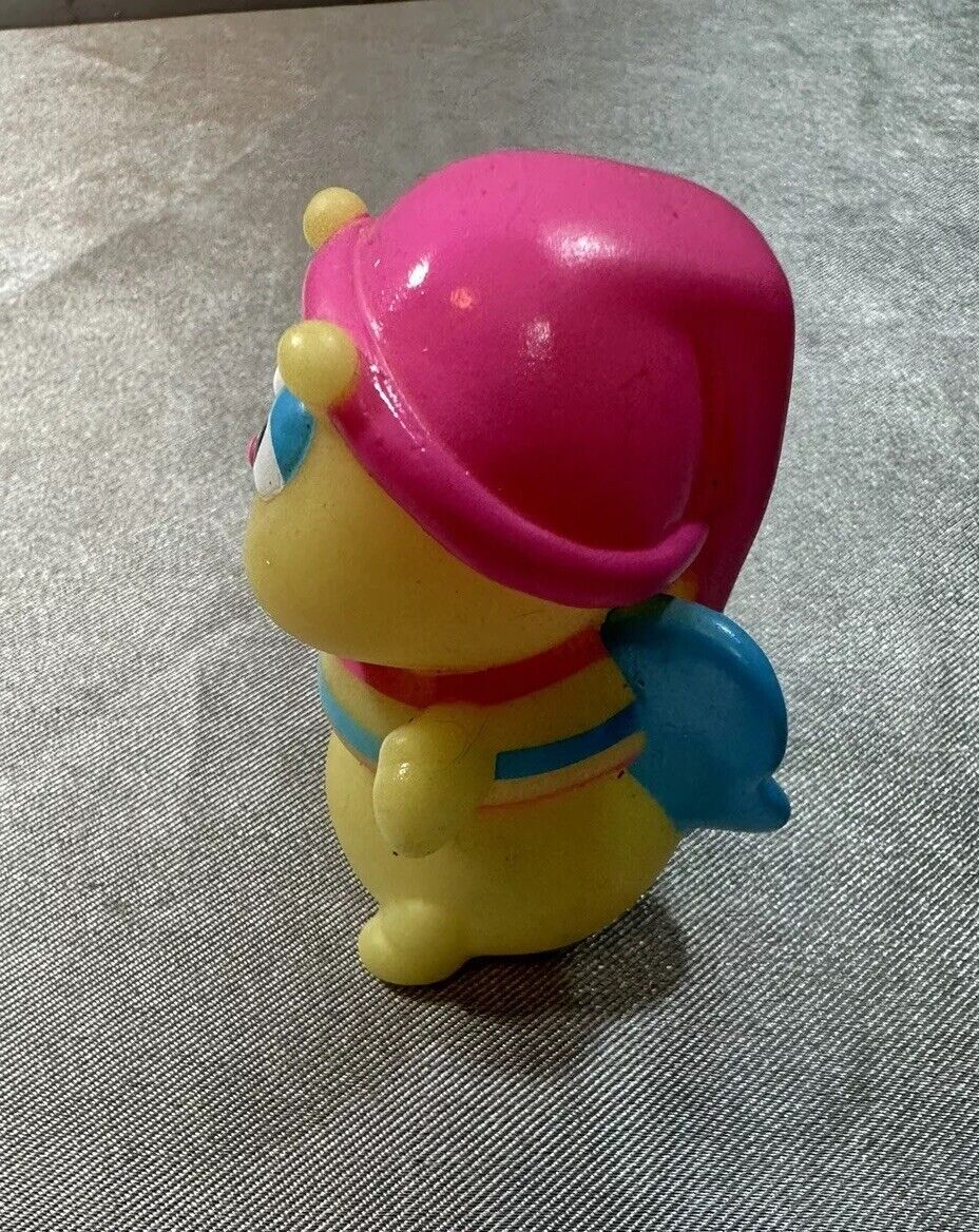 Vintage GLO WORM BUG Friends Finger Puppet 1985 Hasbro Glow In The Dark VTY