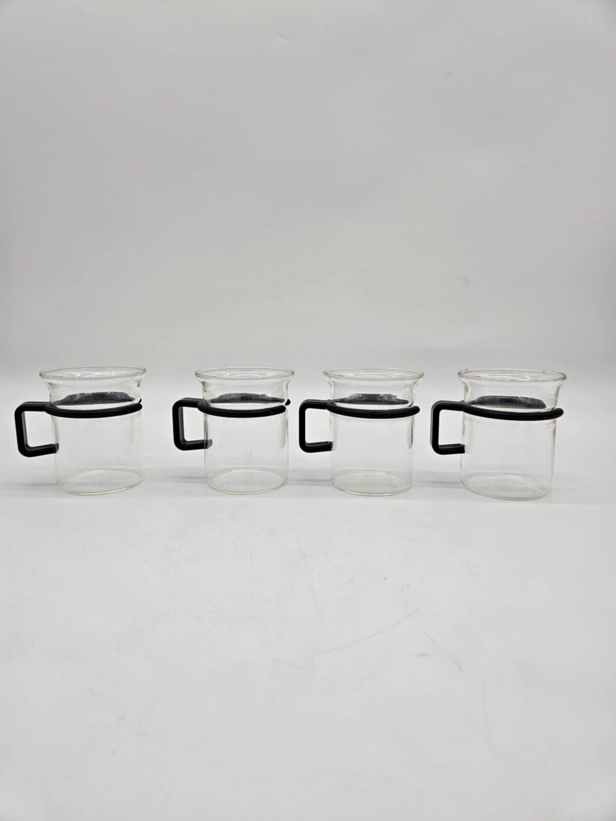 6 Vintage Bodum 6oz. Espresso Coffee Tea Cups Mugs Picard Star Trek