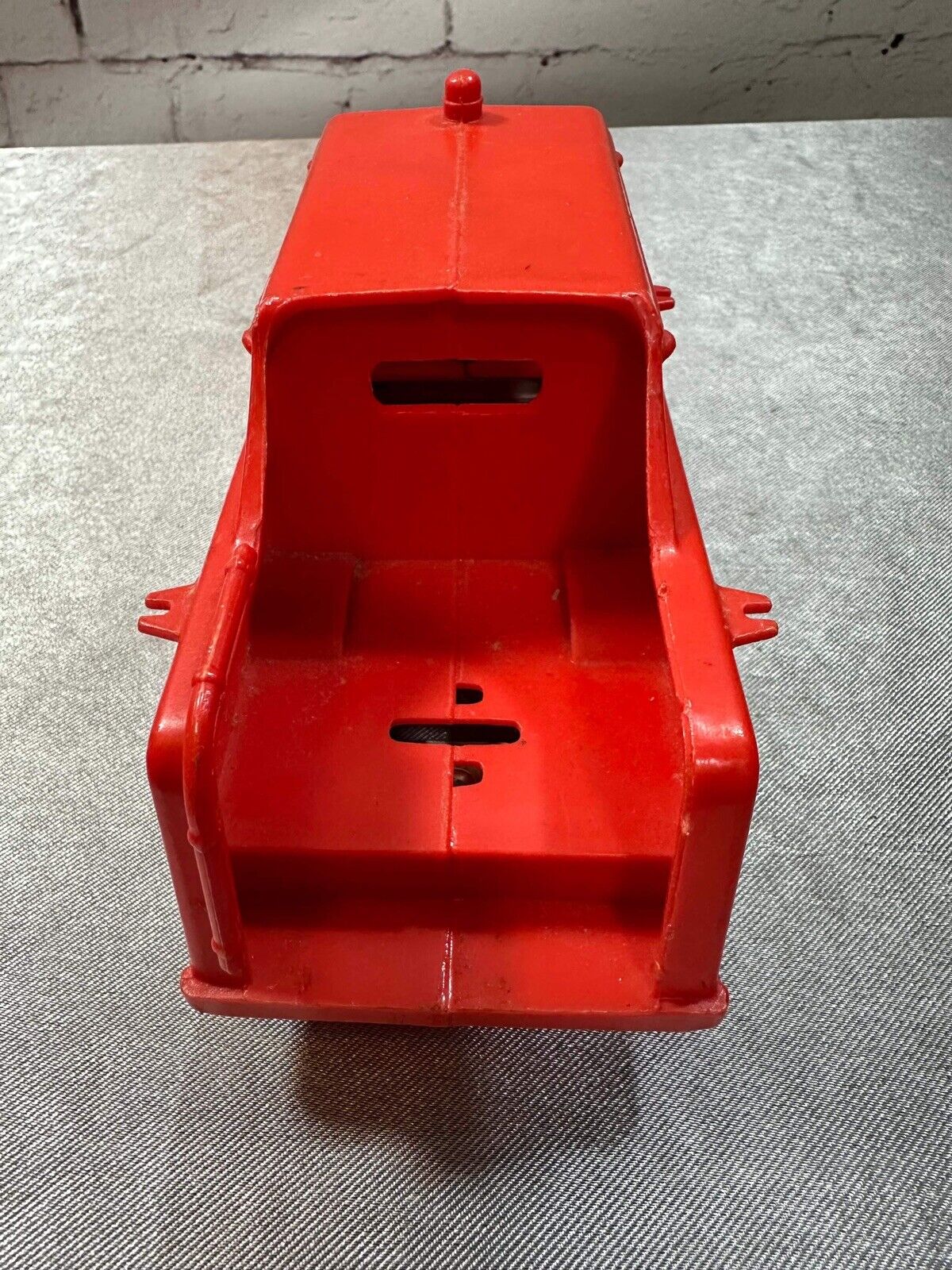 Hubley C 1960s Pressed Steel, Plastic Ford C Trailer Fire Rescue VTY 002