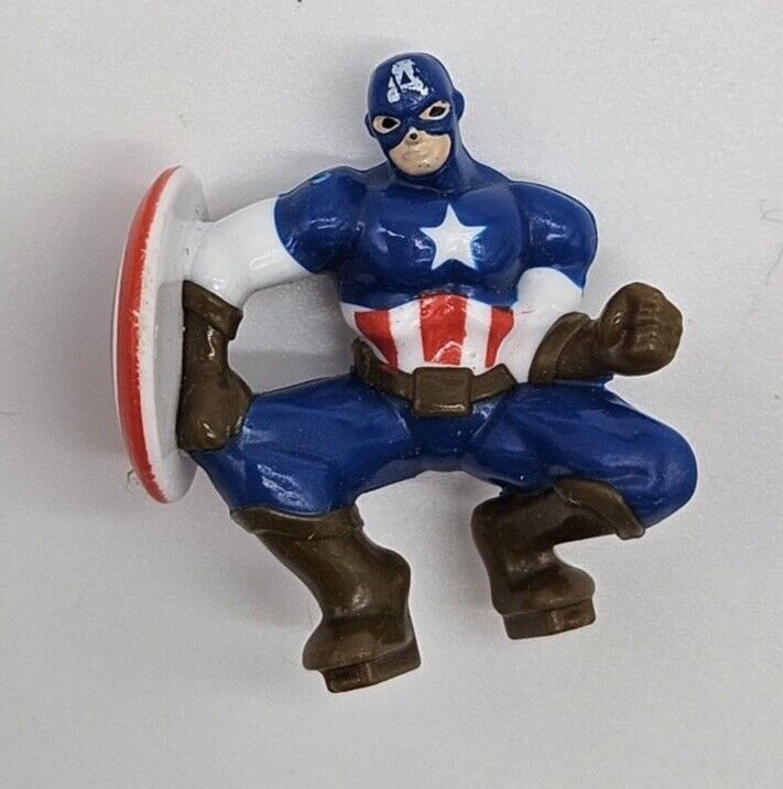 Vintage Marvel Captain America 3 cm Mini Figurine